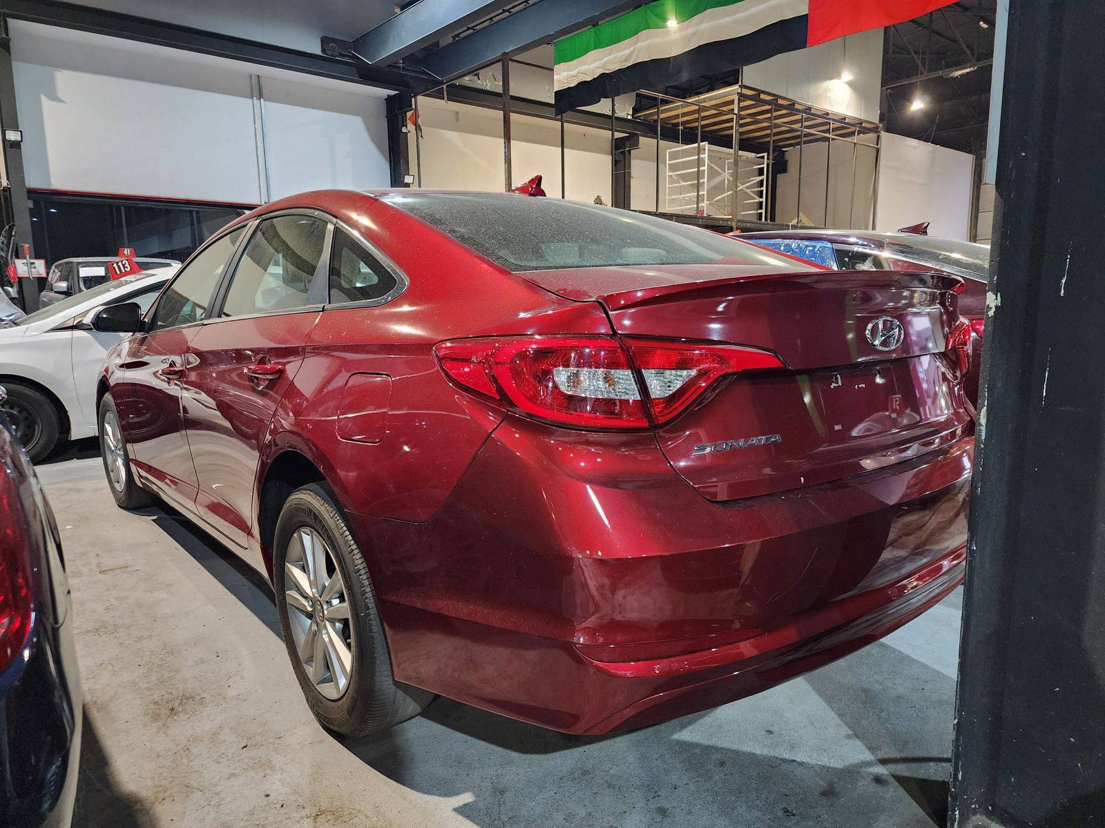 2016 HYUNDAI SONATA — 136567 Miles — Lot 314605 — Al Quoz - Marhaba Auctions Used Cars - Image 6