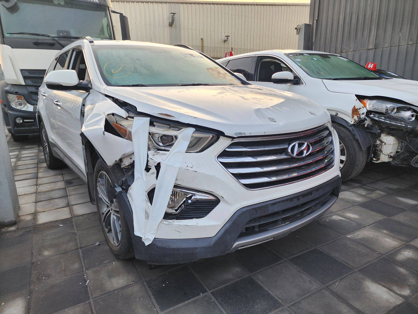 HYUNDAI SANTA FE 2016 - Marhaba Auction Used Cars - Image 3
