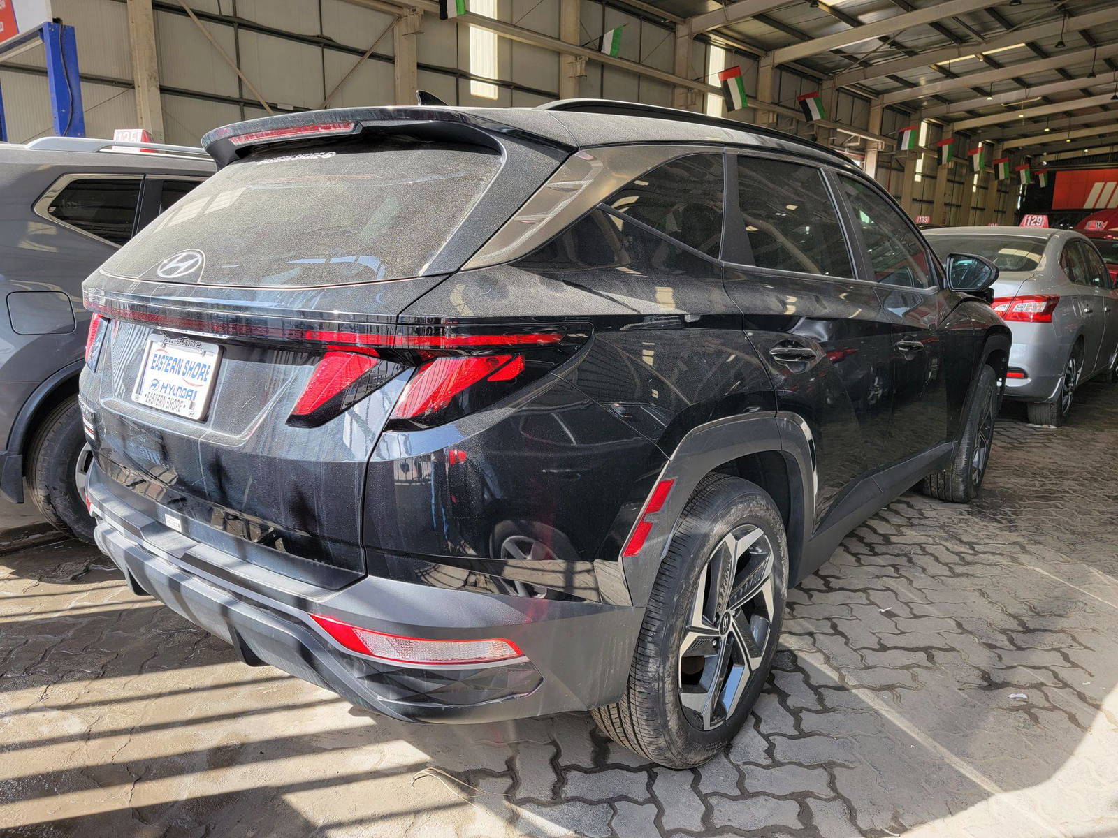 2024 HYUNDAI TUCSON — 131 Miles — Lot H426886 — Main - Marhaba Auctions Used Cars - Image 3