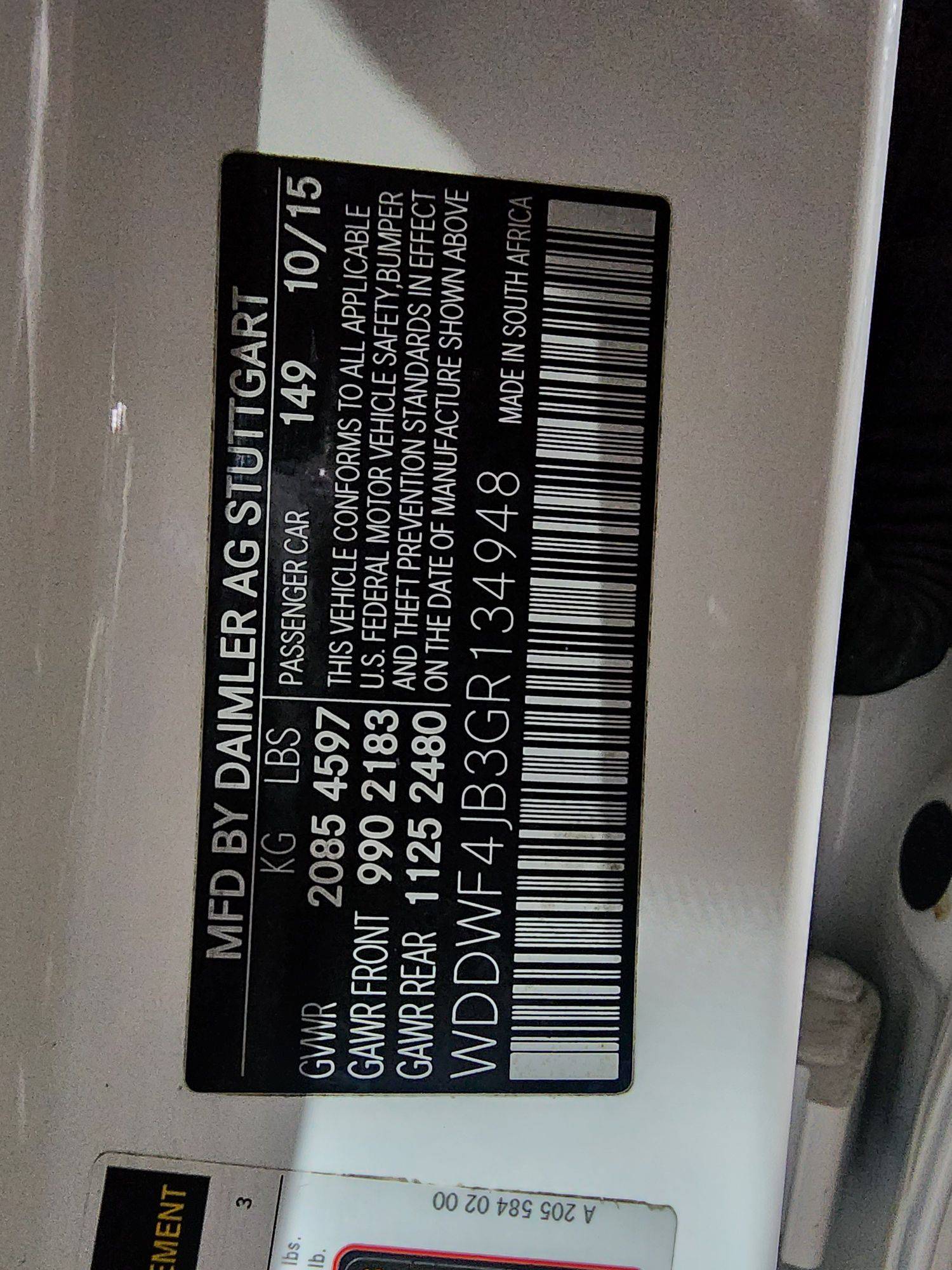 MERCEDES BENZ C300 2016 - Marhaba Auction Used Cars - Image 9