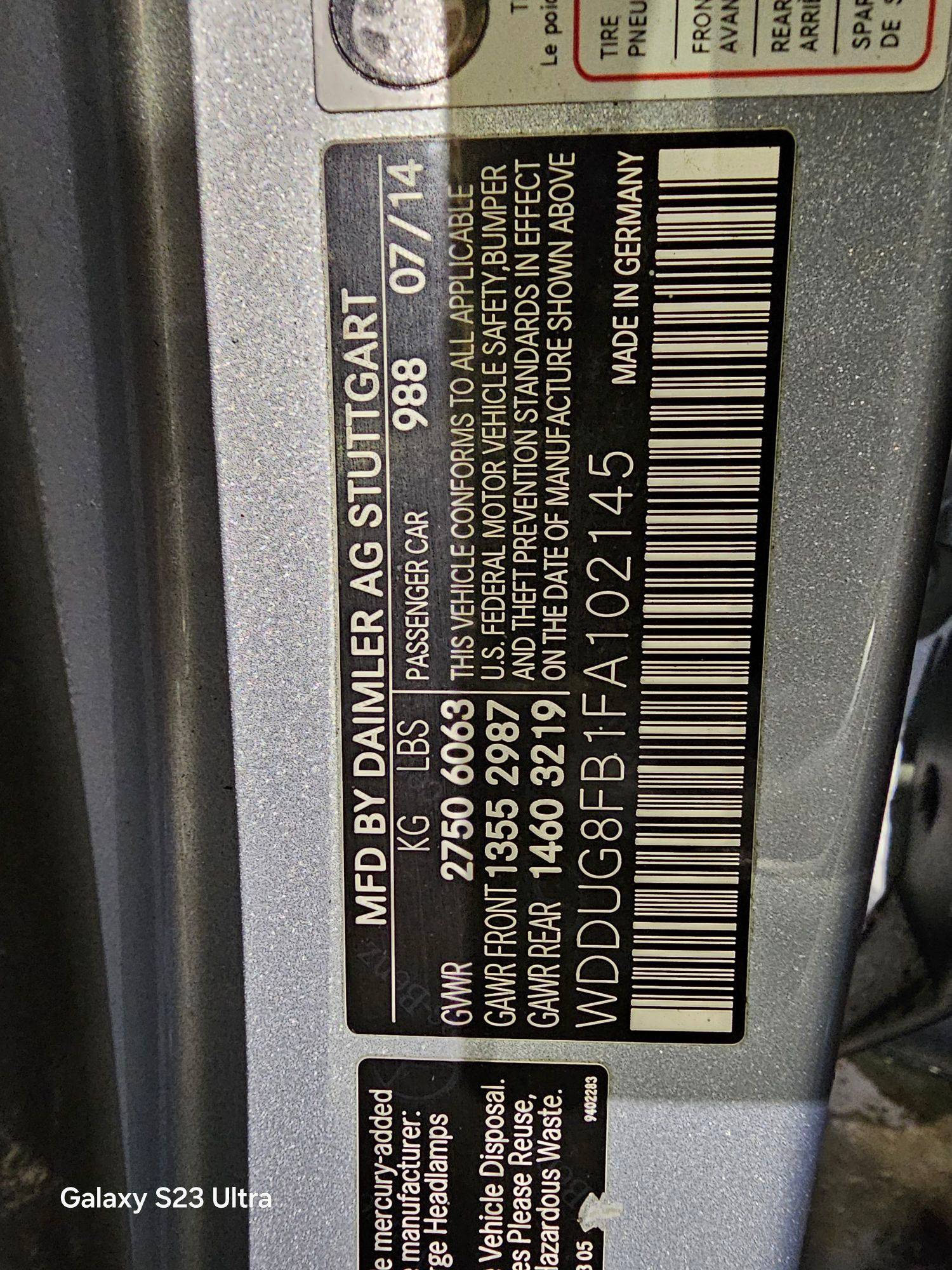 MERCEDES BENZ S 550 2015 - Marhaba Auction Used Cars - Image 10