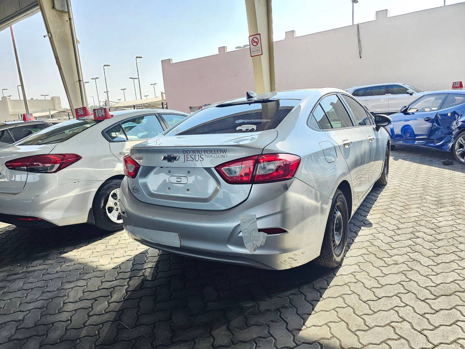 2018 CHEVROLET CRUIZE — 146775 Miles — Lot M8J7186708 — Souq - Marhaba Auctions Used Cars - Image 3