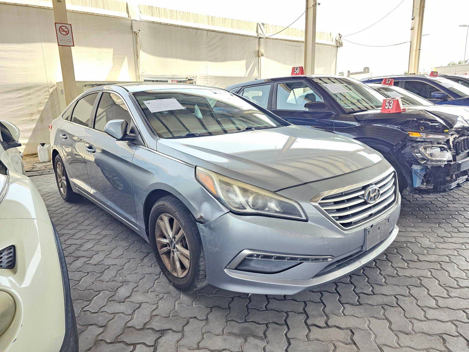 2015 HYUNDAI SONATA — 126437 Miles — Lot 59700385 — Souq - Marhaba Auctions Used Cars - Image 3