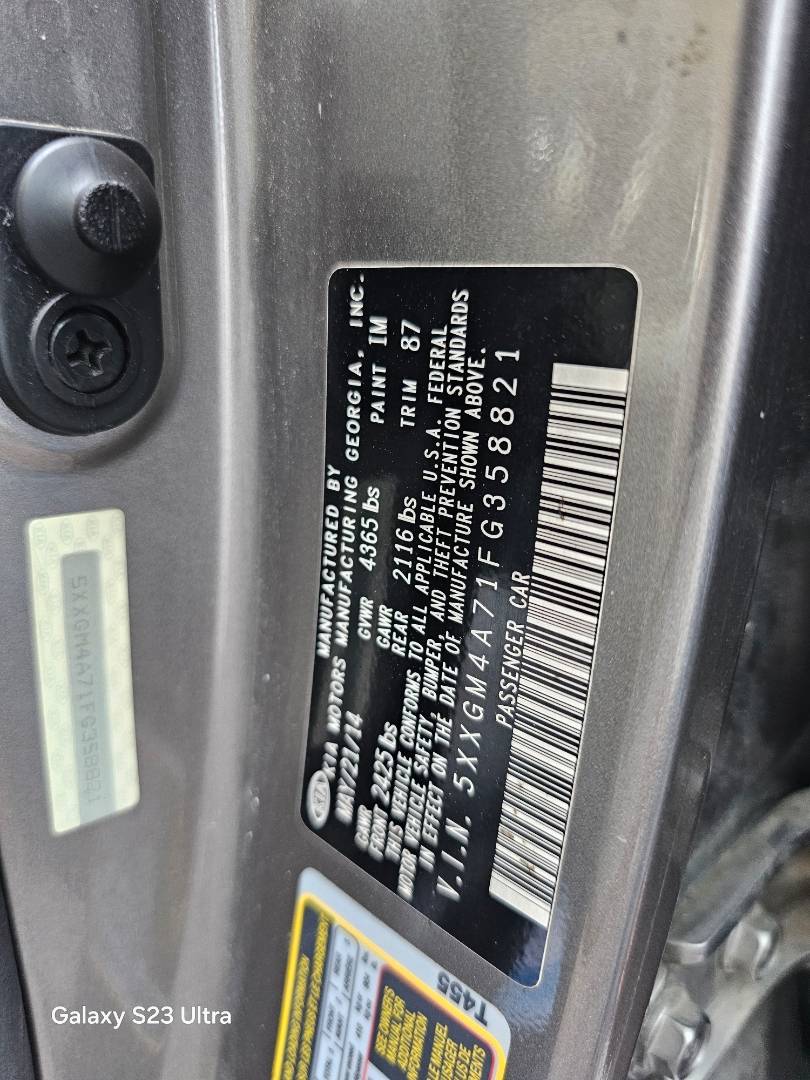 2015 KIA OPTIMA — 60023 Miles — Lot G358821 — Main - Marhaba Auctions Used Cars - Image 10