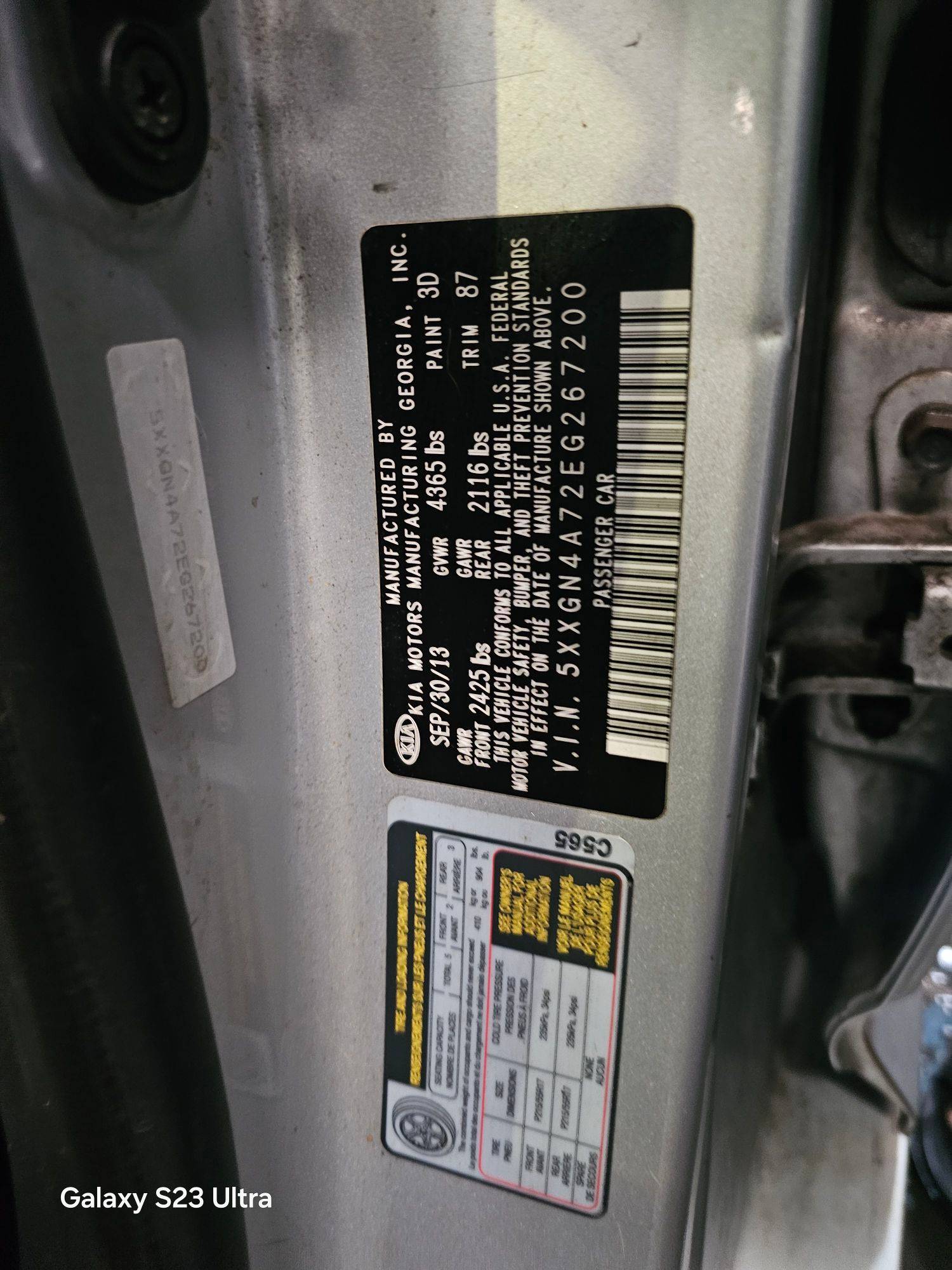 KIA OPTIMA 2014 - Marhaba Auction Used Cars - Image 9