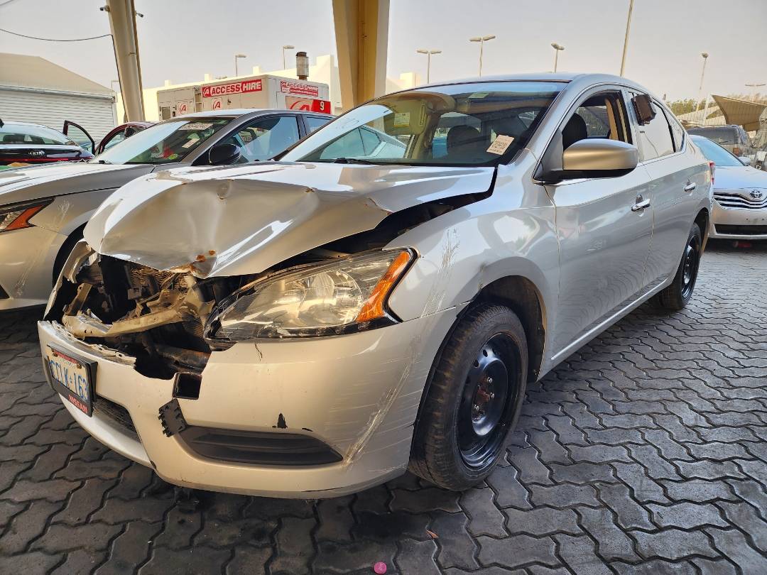 2014 NISSAN SENTRA — 170942 KM — Lot 693507 — Ind. 12 - Marhaba Auctions Used Cars - Image 3
