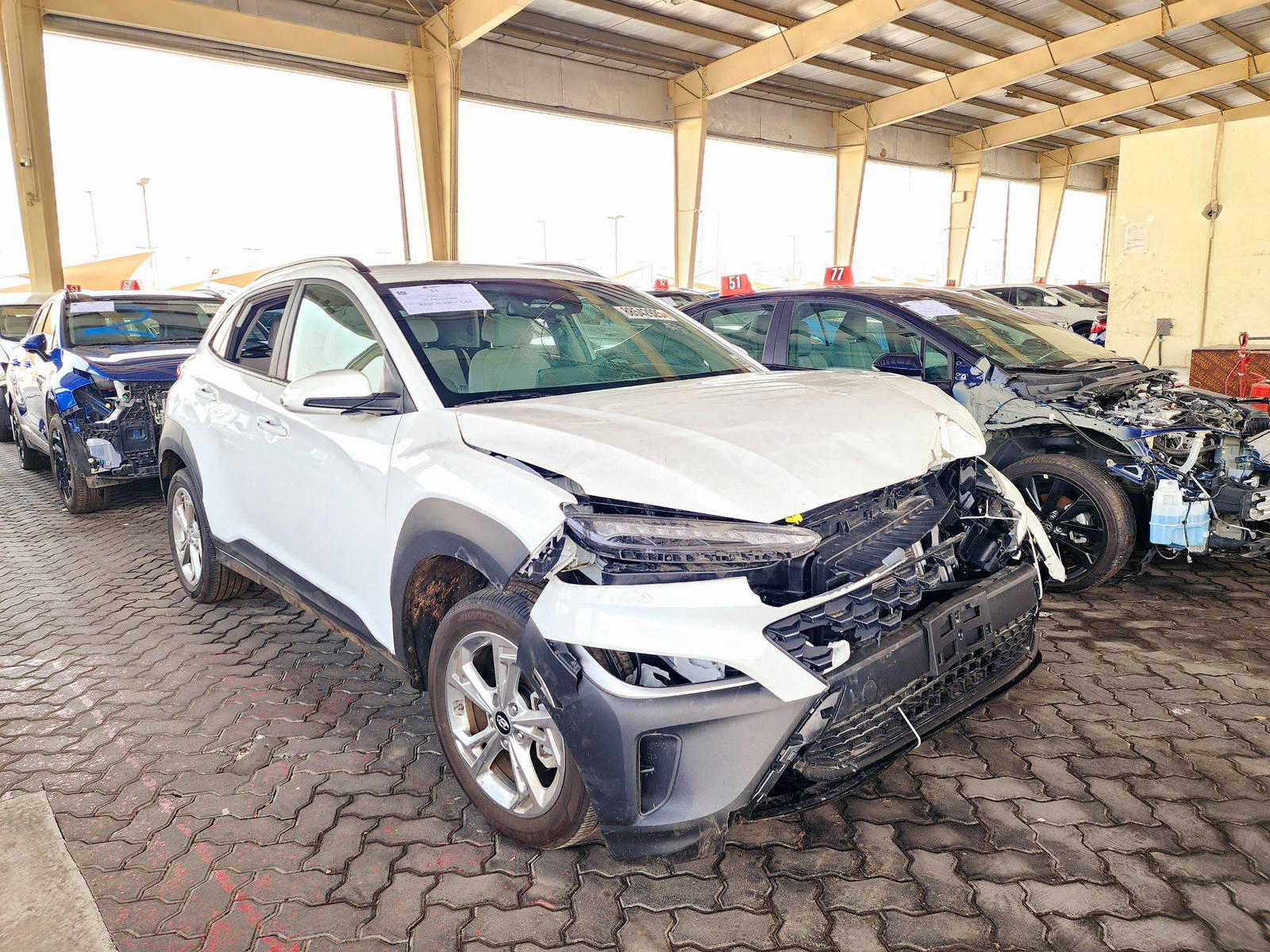 2023 HYUNDAI KONA — 20428 Miles — Lot 88542925 — Al Surrah - Marhaba Auctions Used Cars - Image 4