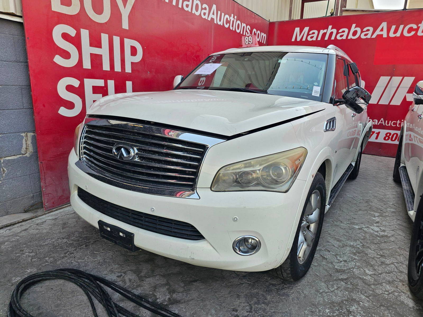 INFINITI QX80 2014 - Marhaba Auction Used Cars - Image 3