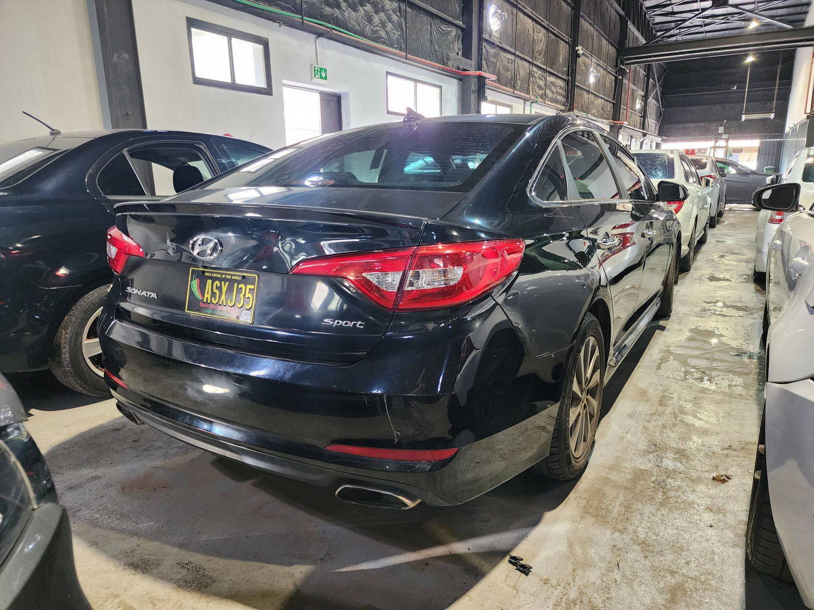 2016 HYUNDAI SONATA — 104467 Miles — Lot 3063931 — Al Quoz - Marhaba Auctions Used Cars - Image 3