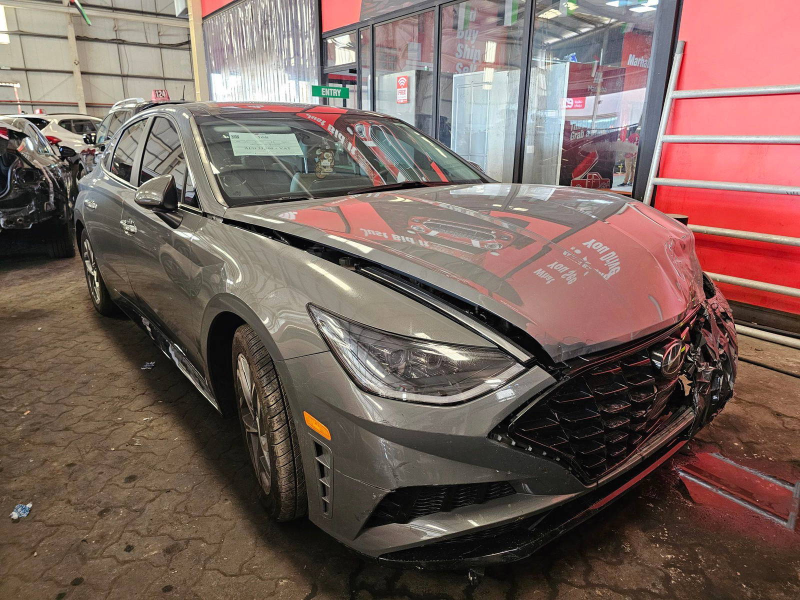 2023 HYUNDAI SONATA — sold — 67745 Miles — Lot A306066 — Main - Marhaba Auctions Used Cars - Image 2