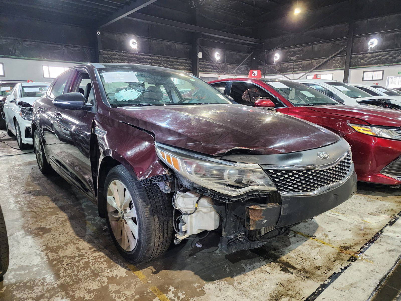 2016 KIA OPTIMA — 141780 Miles — Lot 1174944 — Al Quoz - Marhaba Auctions Used Cars - Image 5