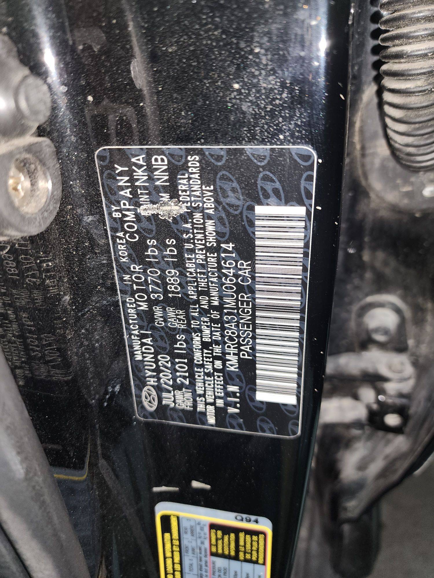 HYUNDAI VENUE SEL 2021 - Marhaba Auction Used Cars - Image 10