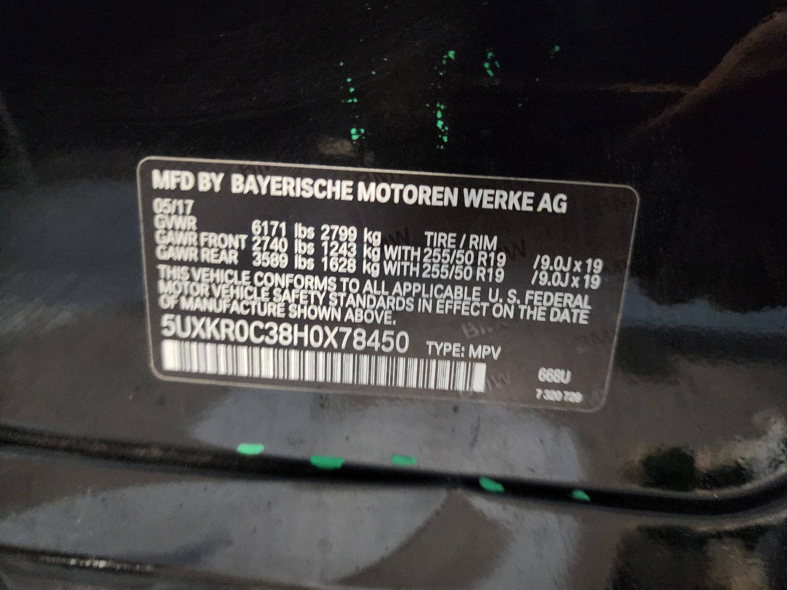 2017 BMW X5 XDRIVE35I — 47023 Miles — Lot H0X78450 — Souq - Marhaba Auctions Used Cars - Image 10