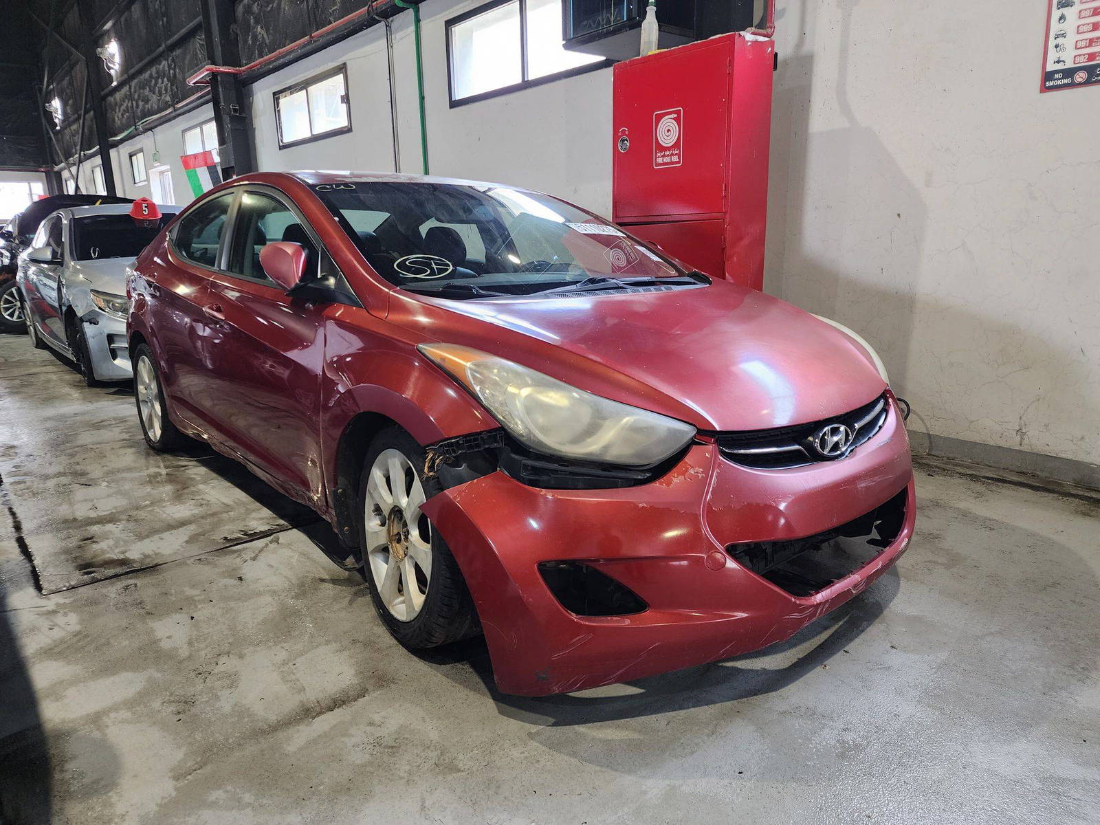 2012 HYUNDAI ELANTRA — 169330 Miles — Lot 468833 — Al Quoz - Marhaba Auctions Used Cars - Image 5
