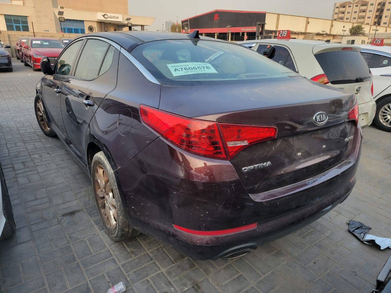 2012 KIA OPTIMA — 176395 Miles — Lot 017790 — Main - Marhaba Auctions Used Cars - Image 6