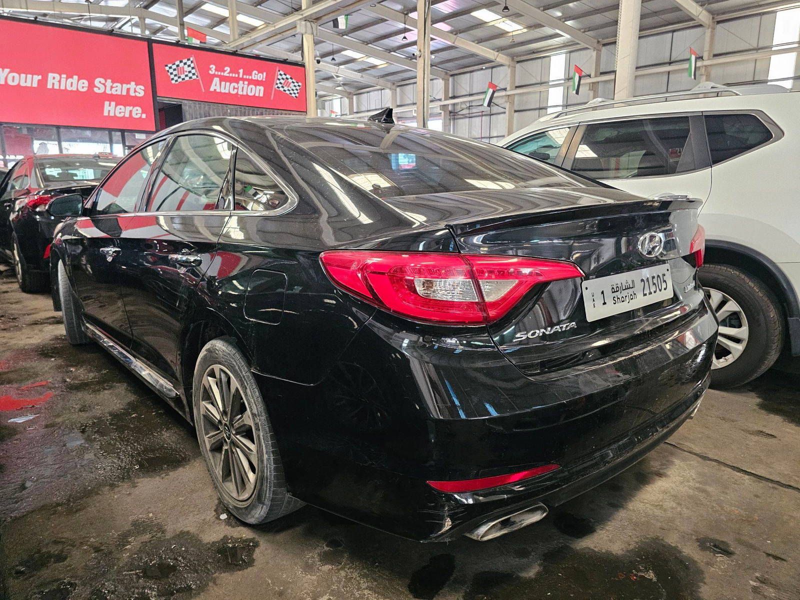 HYUNDAI SONATA SPORT 2016 - Marhaba Auction Used Cars - Image 6