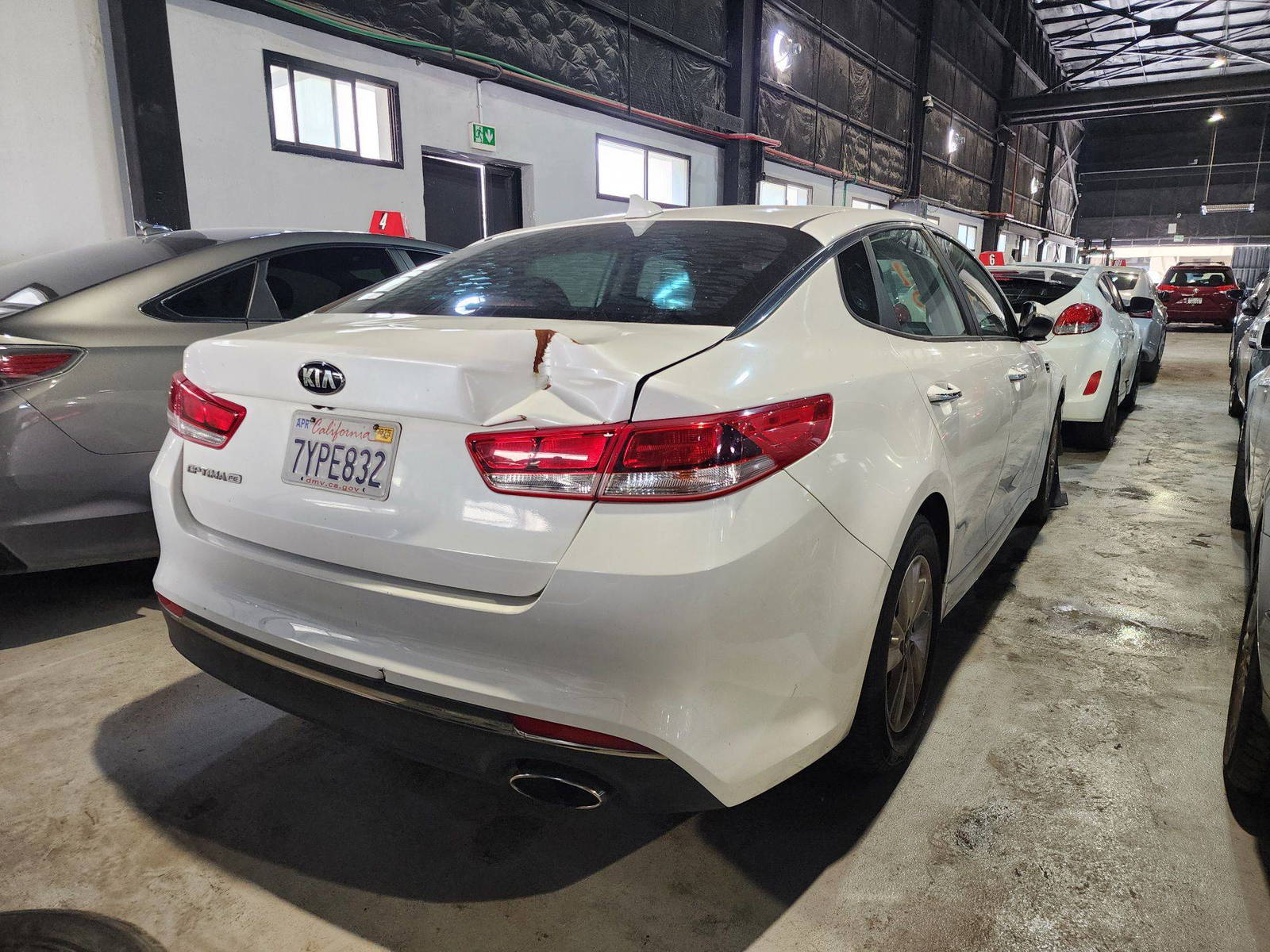 2017 KIA OPTIMA — 136666 Miles — Lot 3718450 — Main - Marhaba Auctions Used Cars - Image 6