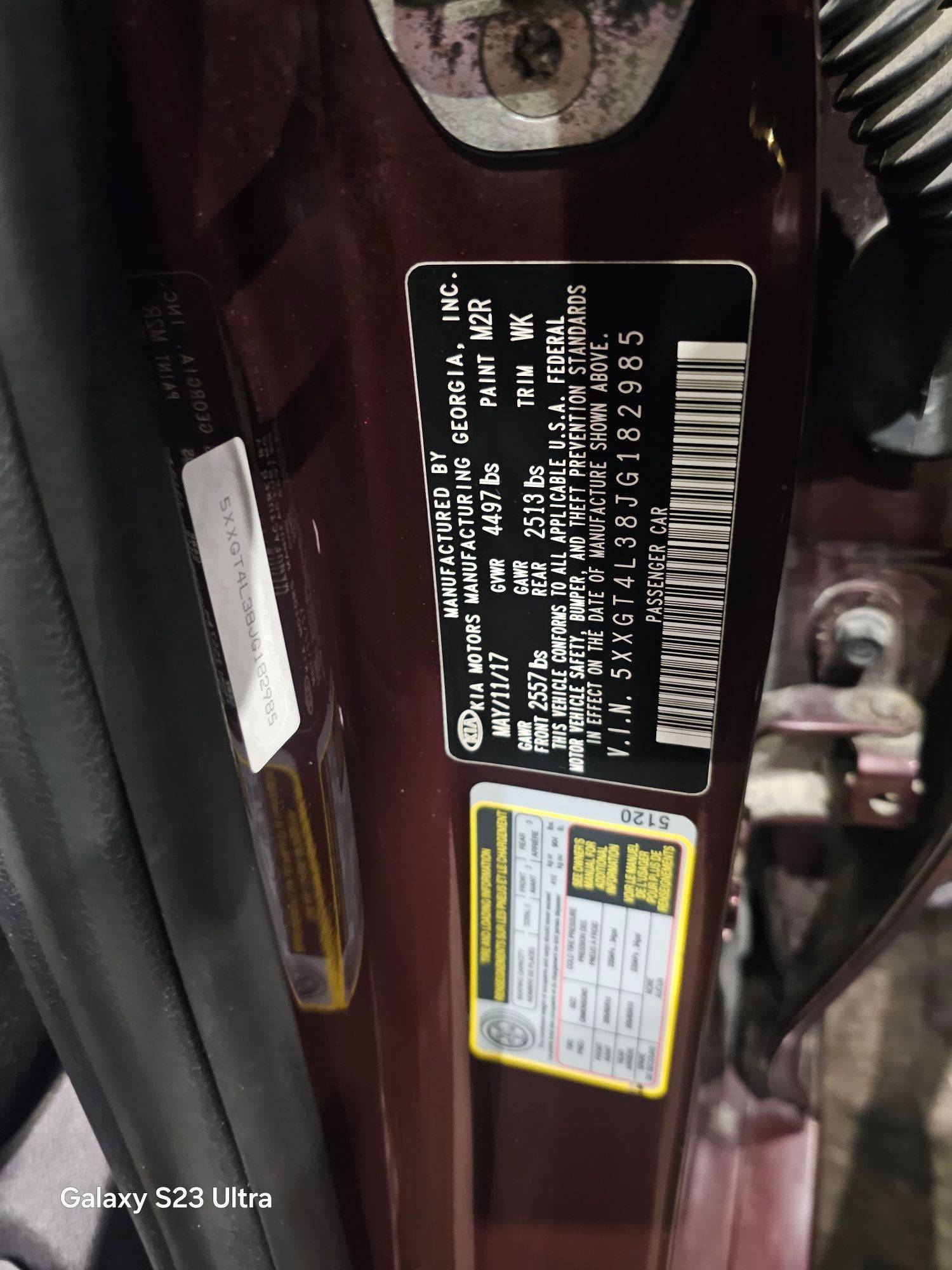 KIA OPTIMA 2018 - Marhaba Auction Used Cars - Image 9