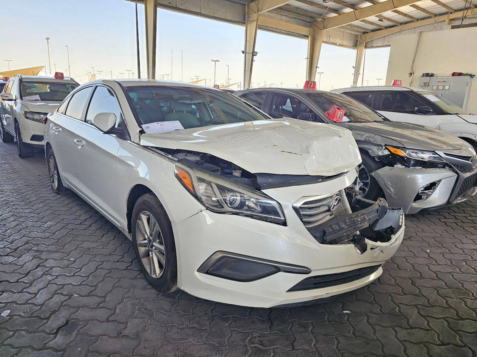 HYUNDAI SONATA 2016 - Marhaba Auction Used Cars - Image 4