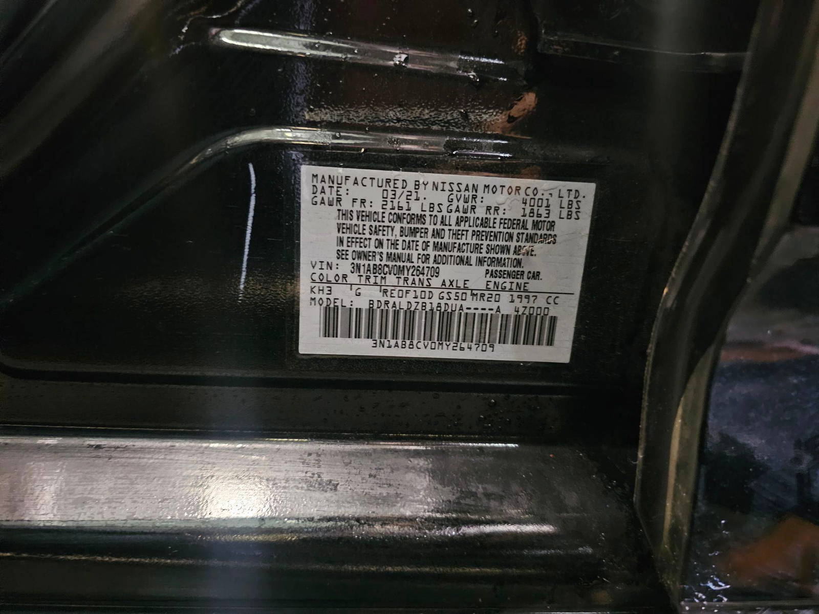 NISSAN SENTRA 2021 - Marhaba Auction Used Cars - Image 9