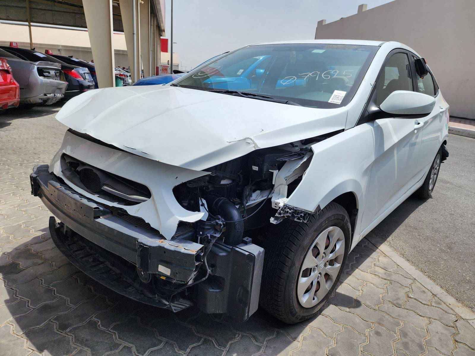 2016 HYUNDAI ACCENT — 74134 Miles — Lot 46808724 — Souq - Marhaba Auctions Used Cars - Image 9