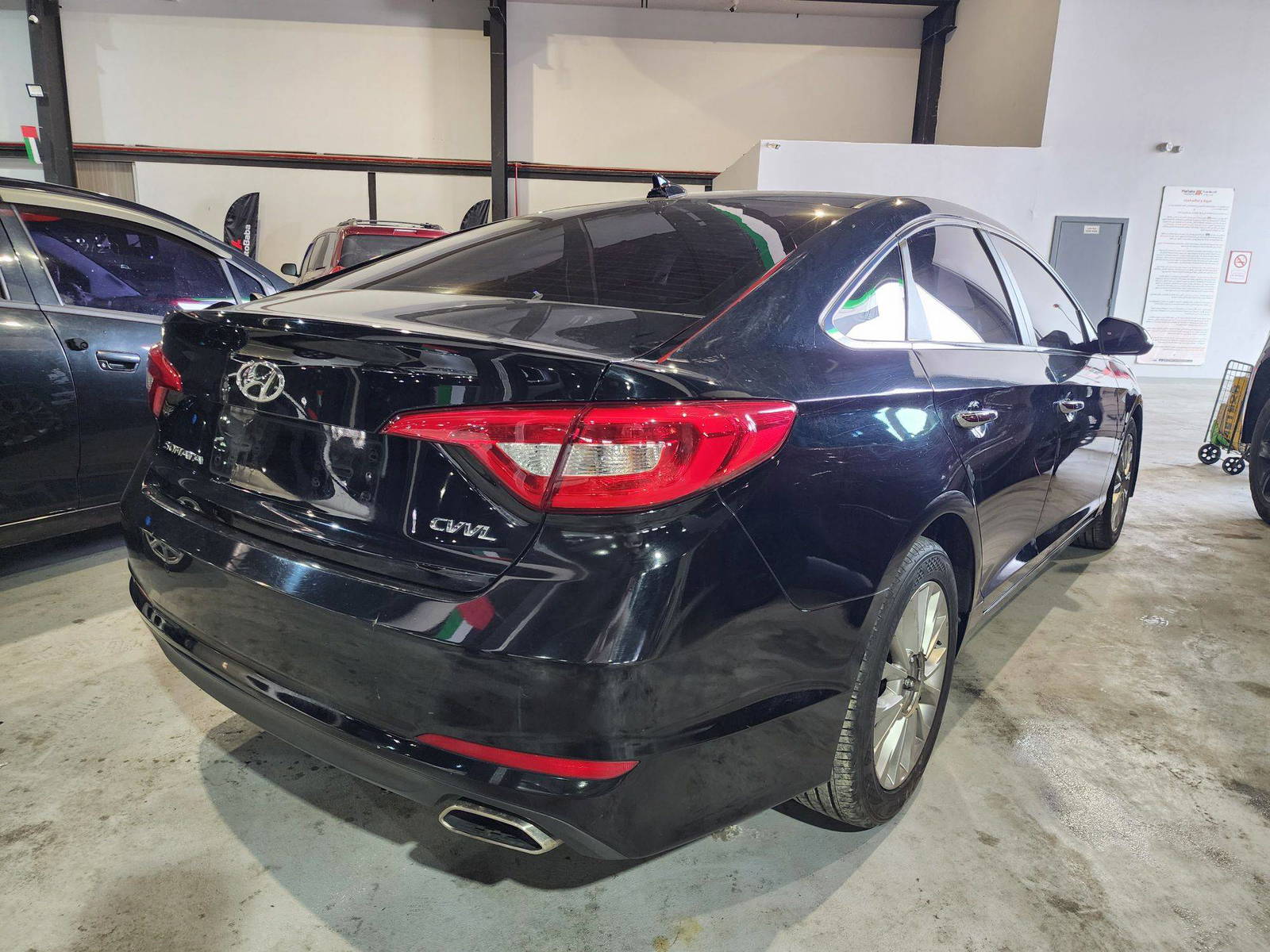 2015 HYUNDAI SONATA — 154389 KM — Lot 101811 — Al Quoz - Marhaba Auctions Used Cars - Image 5