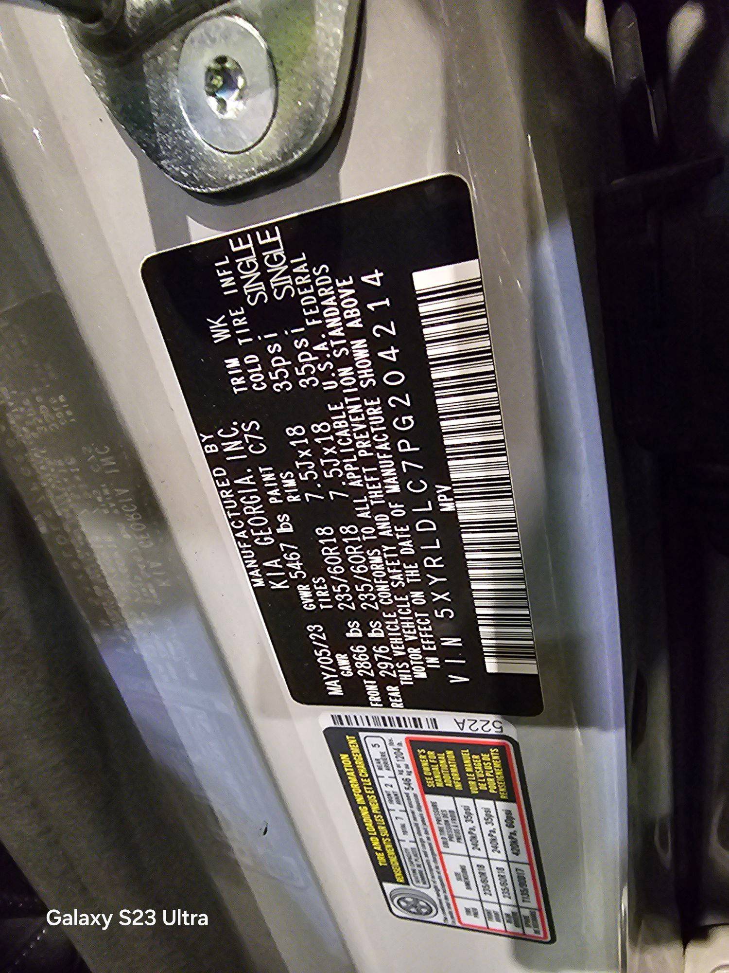 KIA SORENTO 2023 - Marhaba Auction Used Cars - Image 8