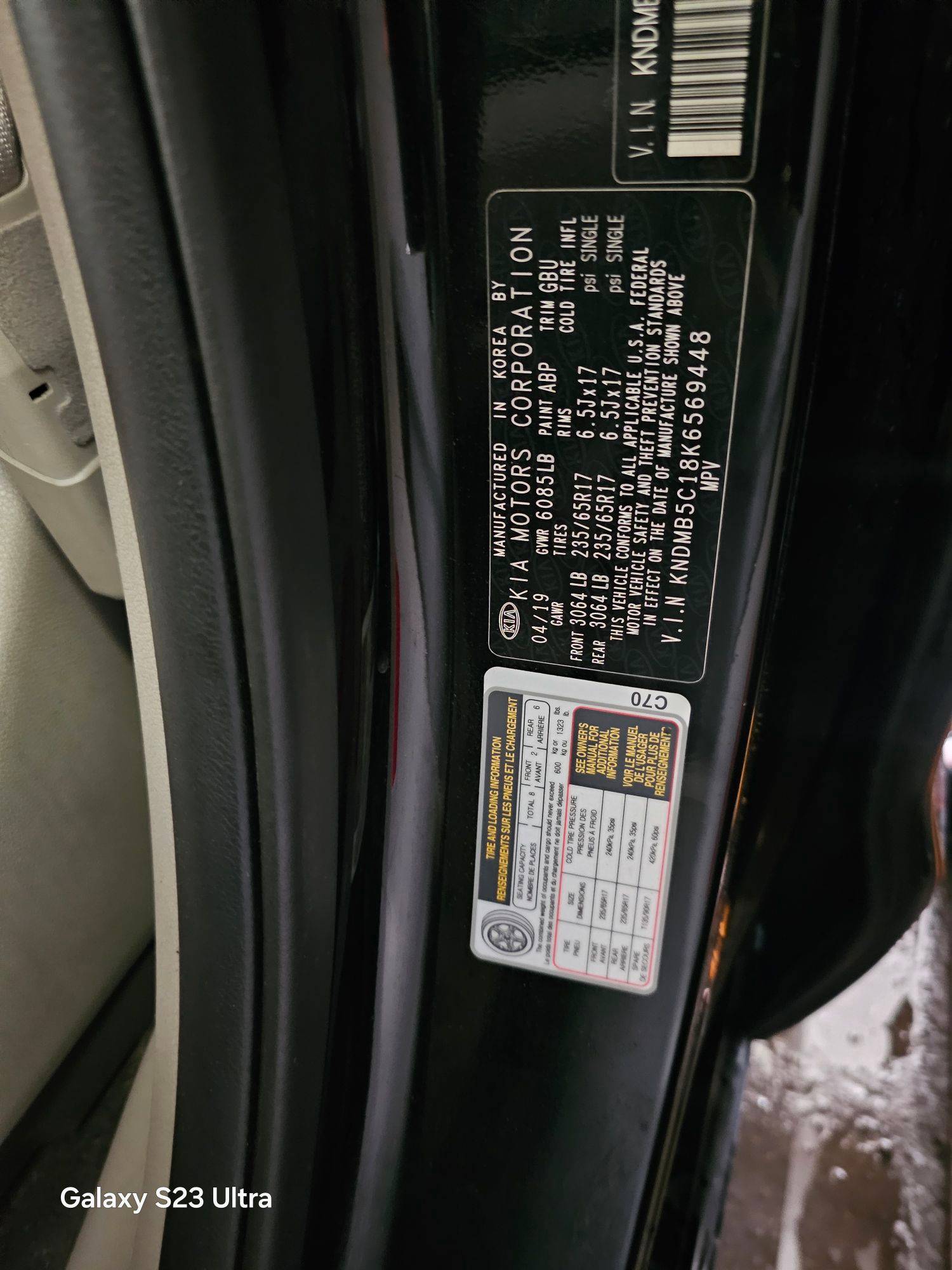 KIA SEDONA 2019 - Marhaba Auction Used Cars - Image 9