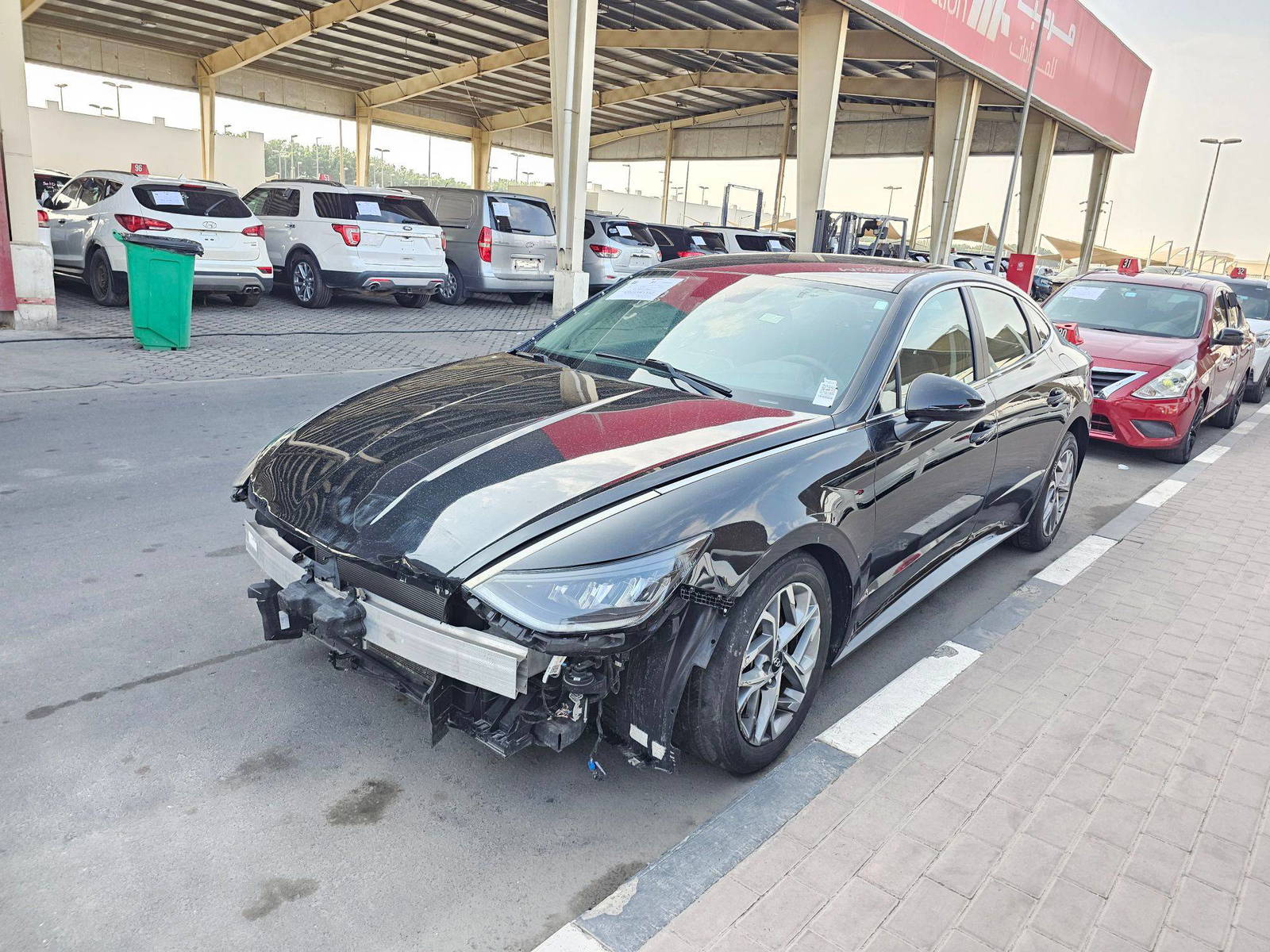 2020 HYUNDAI SONATA — 83332 Miles — Lot H028876 — Souq - Marhaba Auctions Used Cars - Image 4