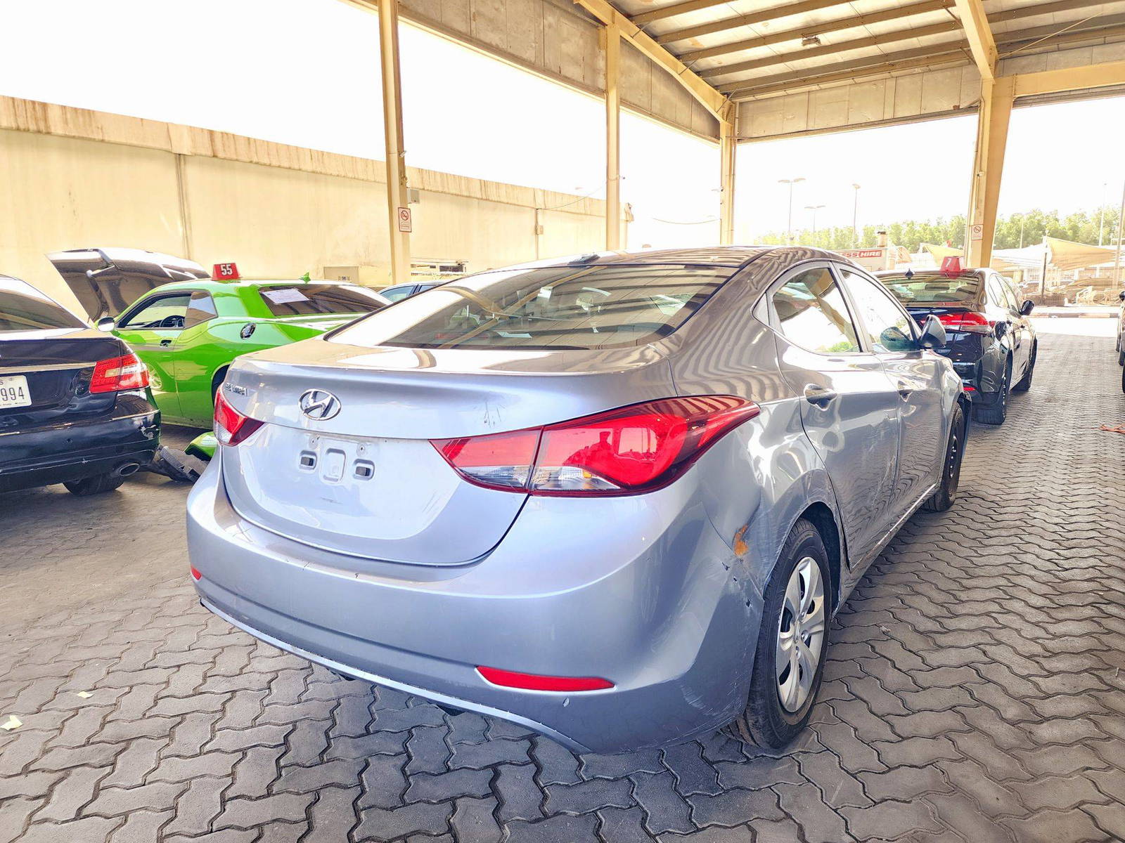 2016 HYUNDAI ELANTRA — 193200 Miles — Lot 6GH777646 — Souq - Marhaba Auctions Used Cars - Image 3