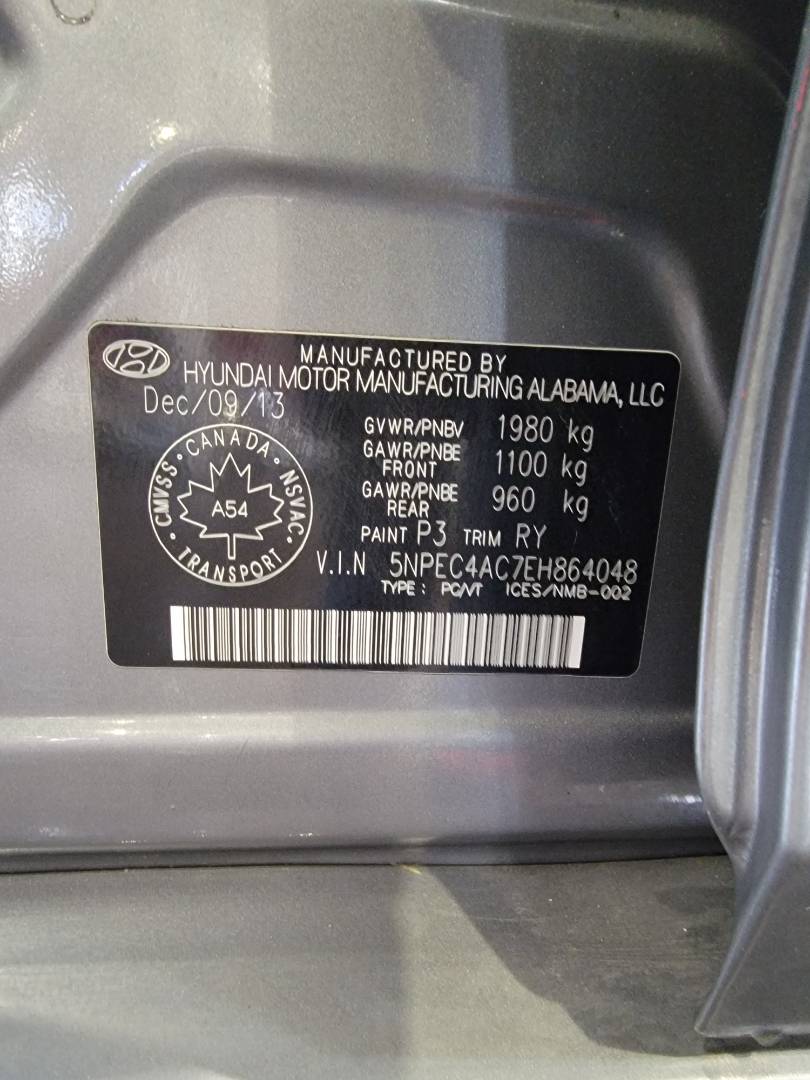 HYUNDAI SONATA 2014 - Marhaba Auction Used Cars - Image 10