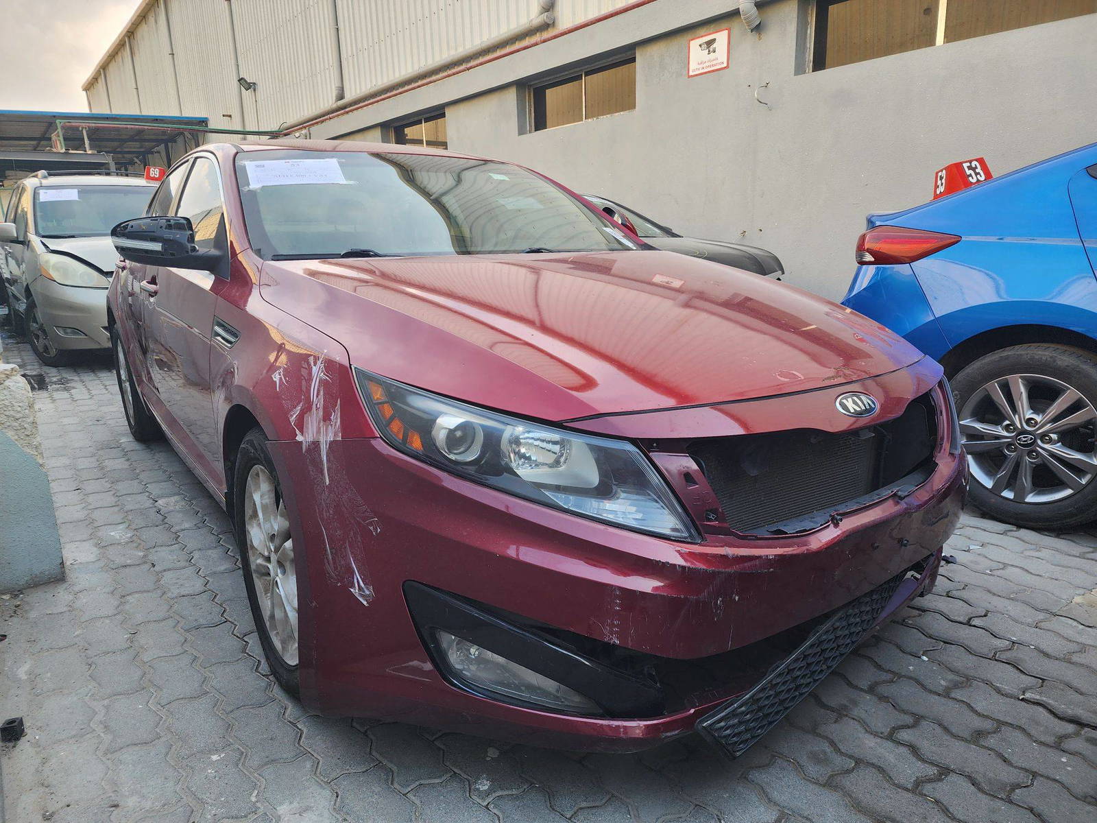 2012 KIA OPTIMA — 246650 Miles — Lot G041988 — Al Quoz - Marhaba Auctions Used Cars - Image 5
