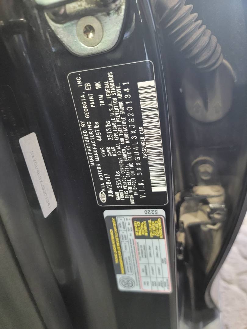 2018 KIA OPTIMA — 95617 Miles — Lot G201341 — Main - Marhaba Auctions Used Cars - Image 8
