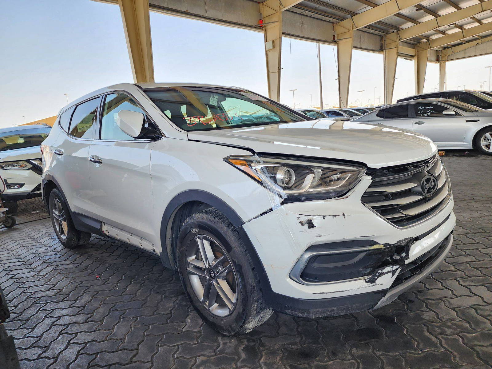 2018 HYUNDAI SANTA FE SPORT — 104813 Miles — Lot 65355 — Souq - Marhaba Auctions Used Cars - Image 4
