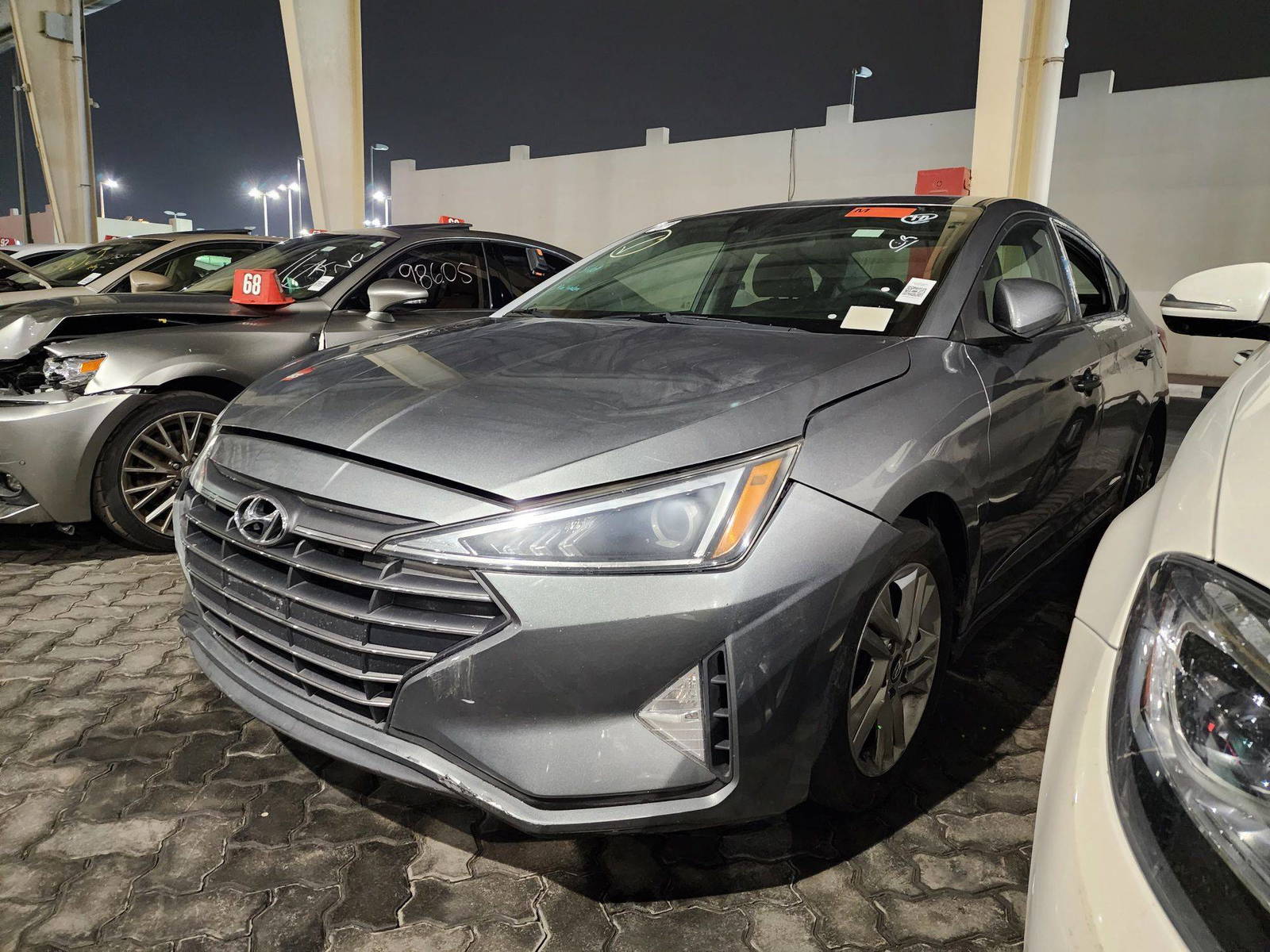 2019 HYUNDAI ELANTRA — 125689 Miles — Lot 744708 — Souq - Marhaba Auctions Used Cars - Image 3