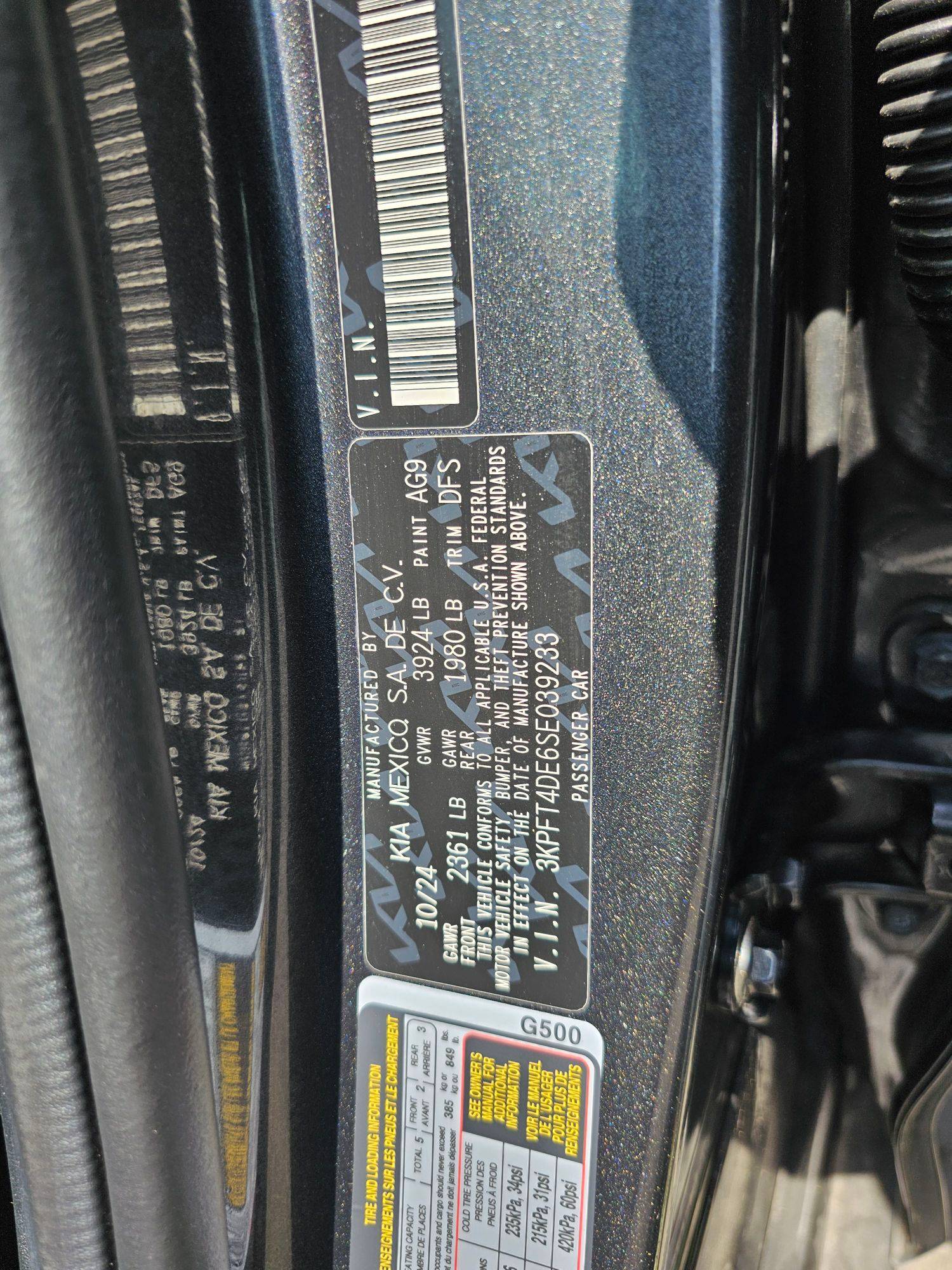 KIA K4 2025 - Marhaba Auction Used Cars - Image 9