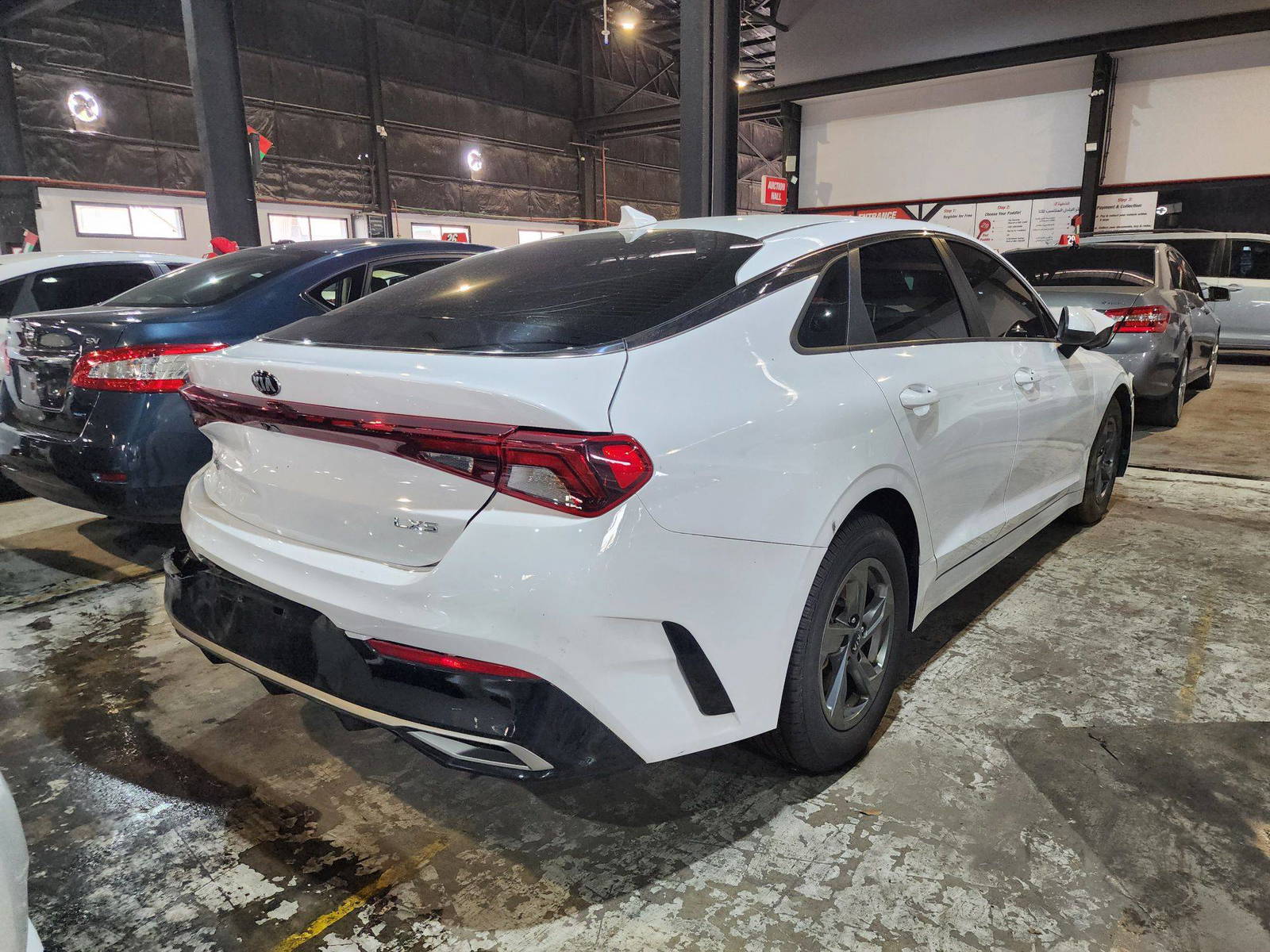 2021 KIA K5 — 37406 Miles — Lot 37406 — Al Quoz - Marhaba Auctions Used Cars - Image 3