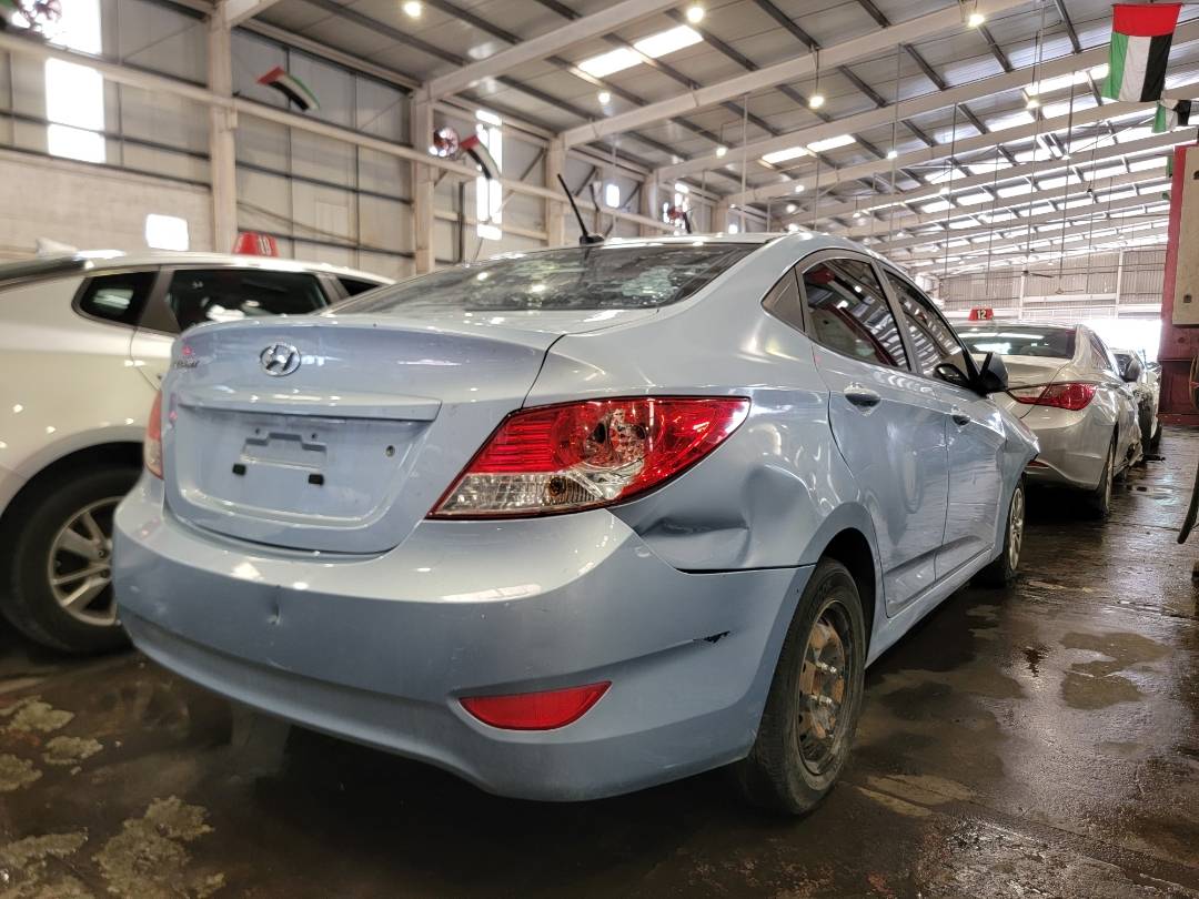 2013 HYUNDAI ACCENT — 132389 Miles — Lot 48941962 — Souq - Marhaba Auctions Used Cars - Image 3