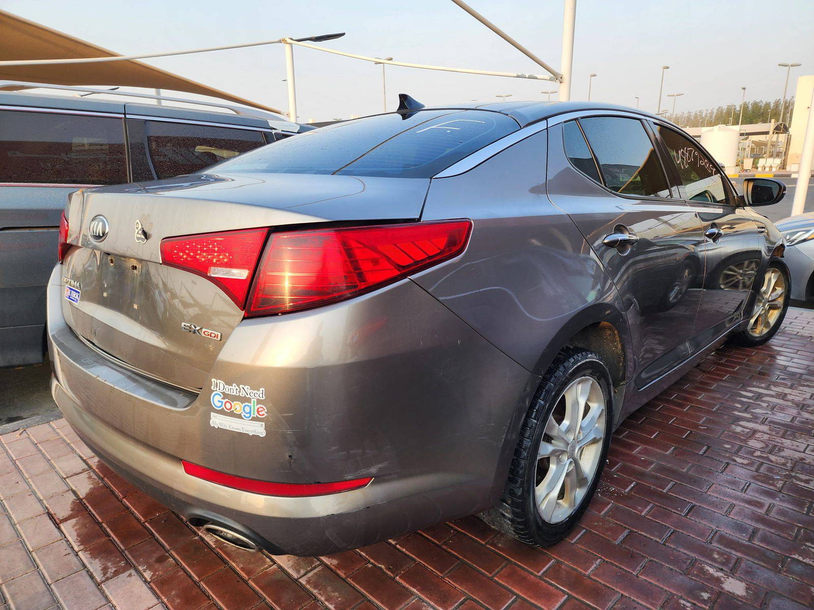 2013 KIA OPTIMA — 167186 Miles — Lot 48879284 — Souq - Marhaba Auctions Used Cars - Image 3
