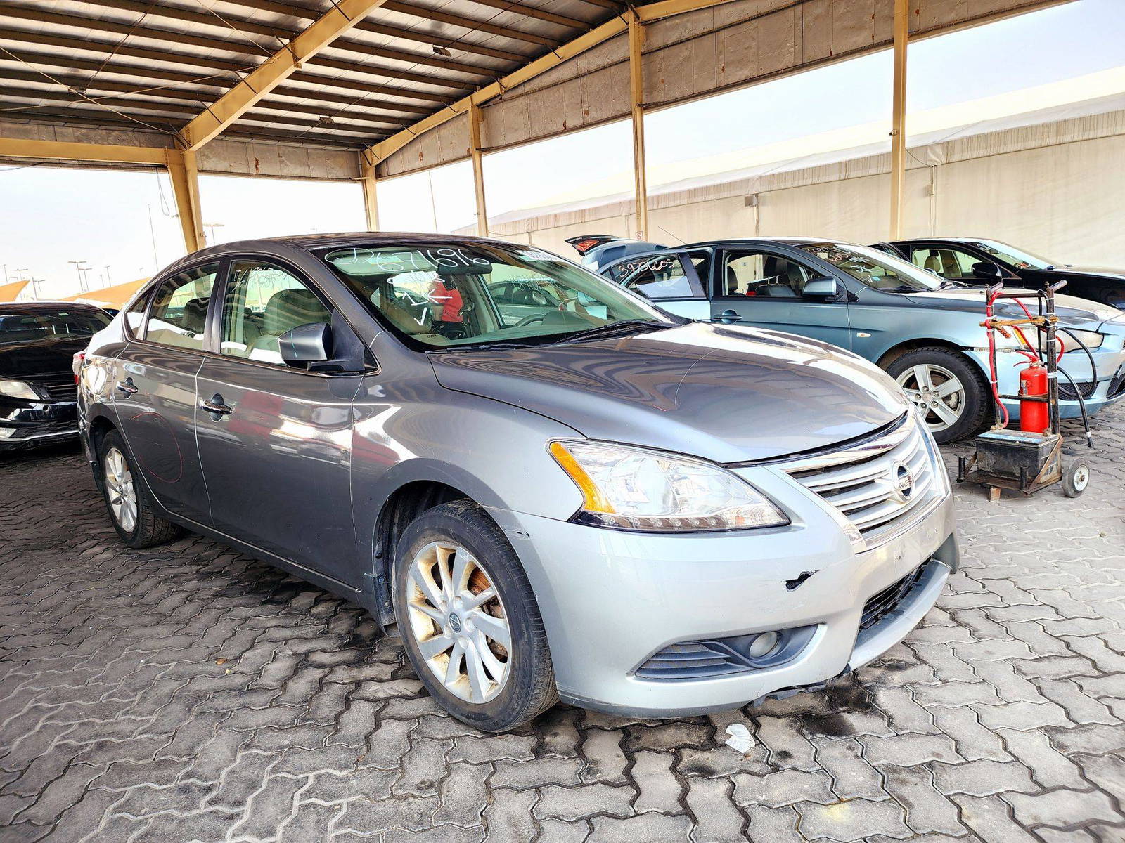 2013 NISSAN SENTRA — 179503 Miles — Lot 9DL671696 — Souq - Marhaba Auctions Used Cars - Image 4