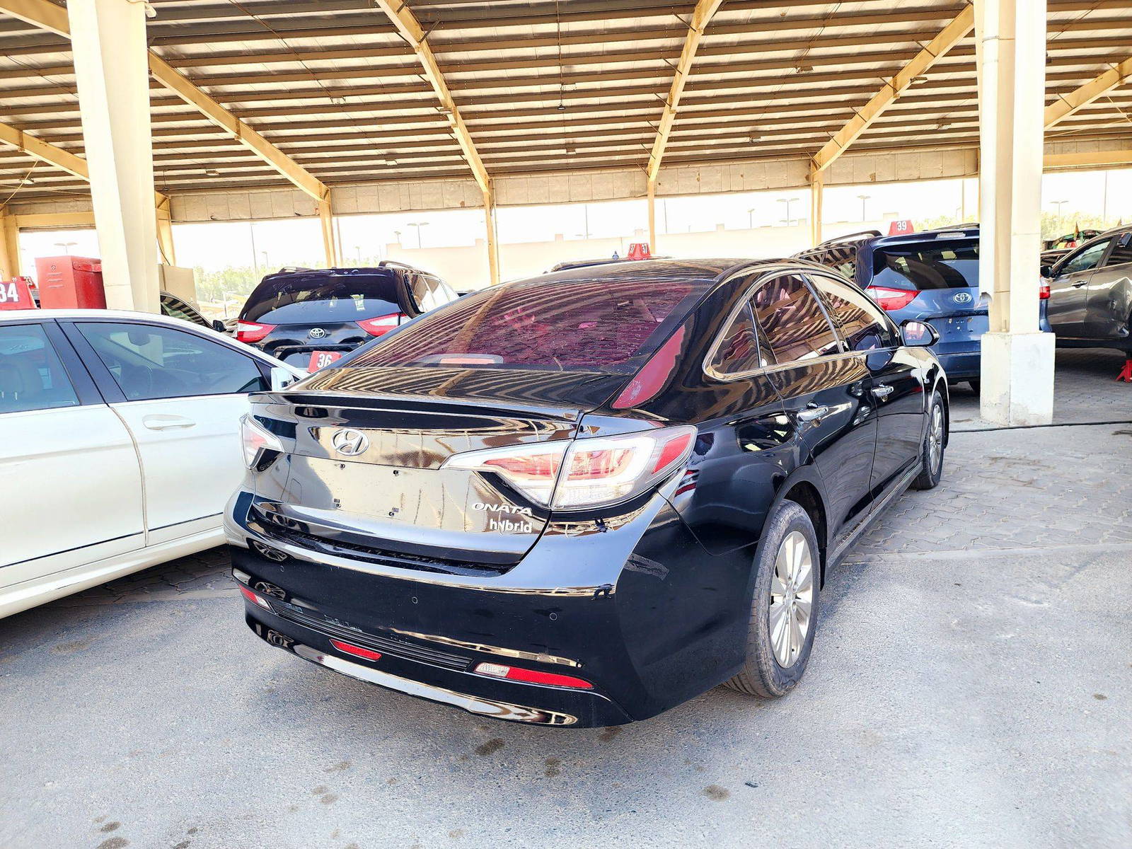 2018 HYUNDAI SONATA — 99451 Miles — Lot B4JY004579 — Souq - Marhaba Auctions Used Cars - Image 3