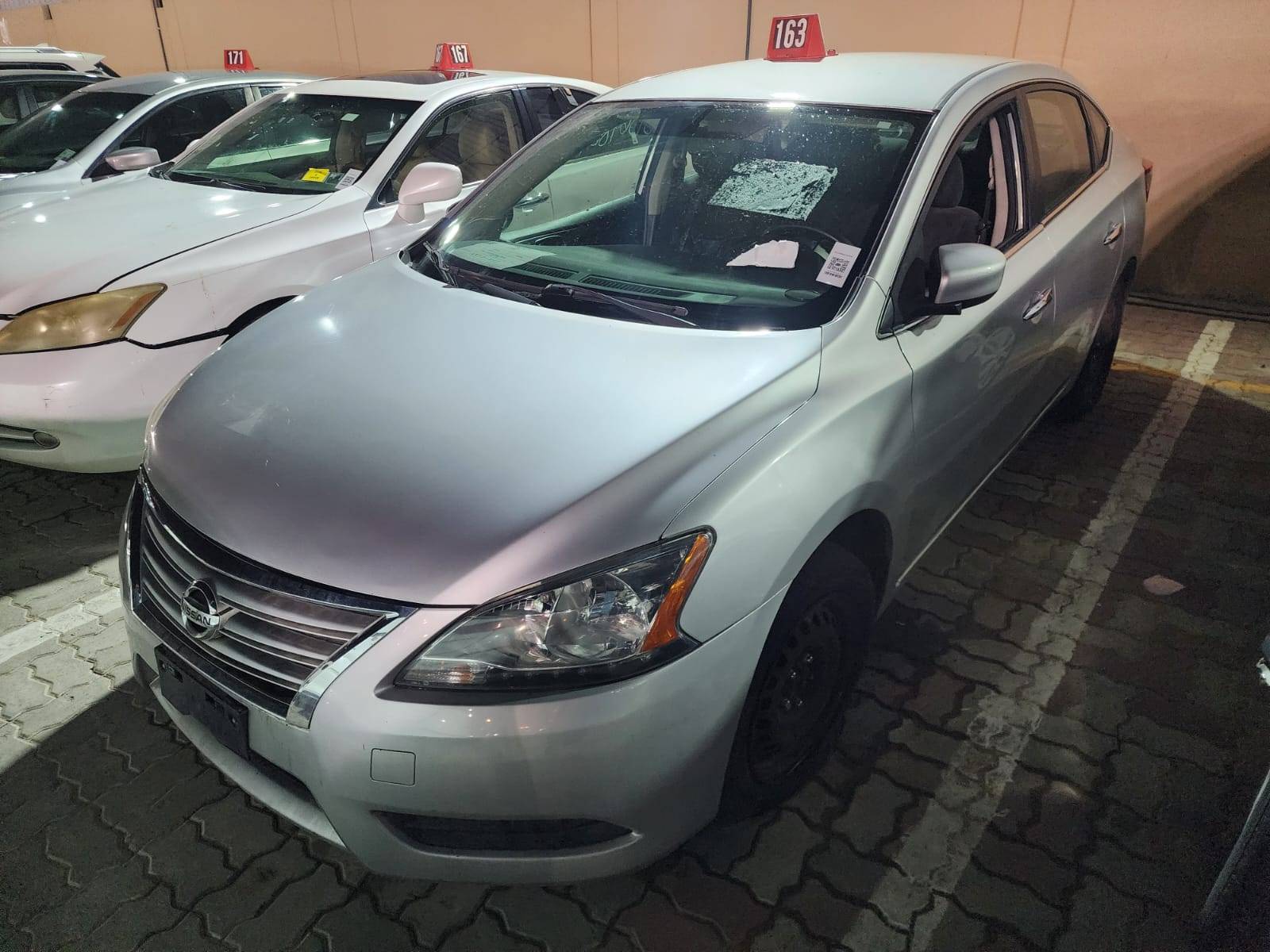 2013 NISSAN SENTRA — 135286 Miles — Lot 43413641 — Al Sajaa - Marhaba Auctions Used Cars - Image 3