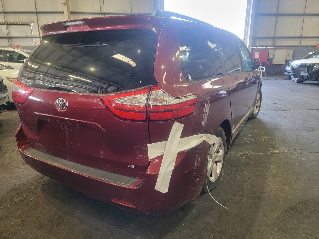 2017 TOYOTA SIENNA — 256964 Miles — Lot 9HS780481 — Main - Marhaba Auctions Used Cars - Image 4