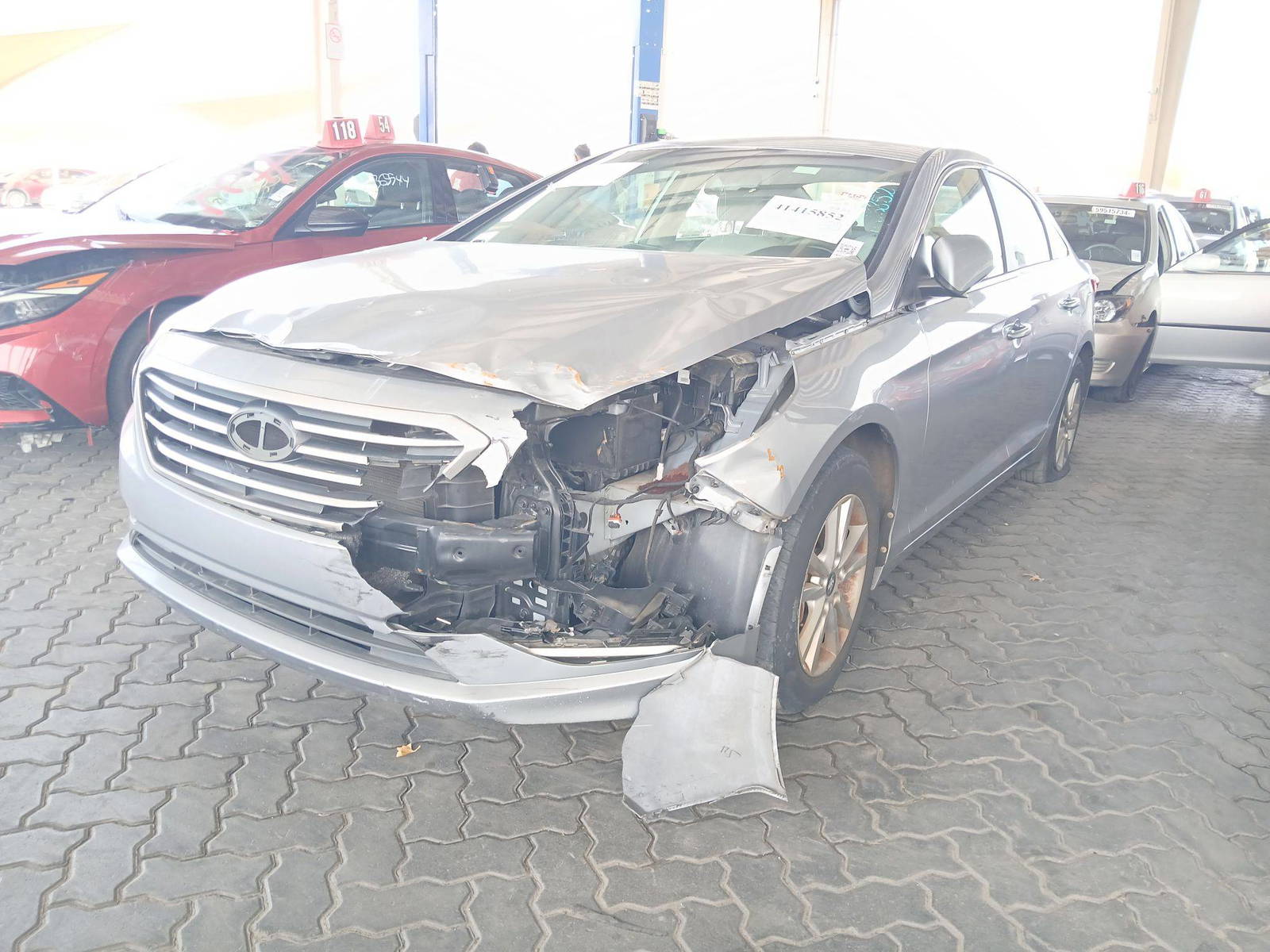 2015 HYUNDAI SONATA — 121673 Miles — Lot H000743 — Souq - Marhaba Auctions Used Cars - Image 5