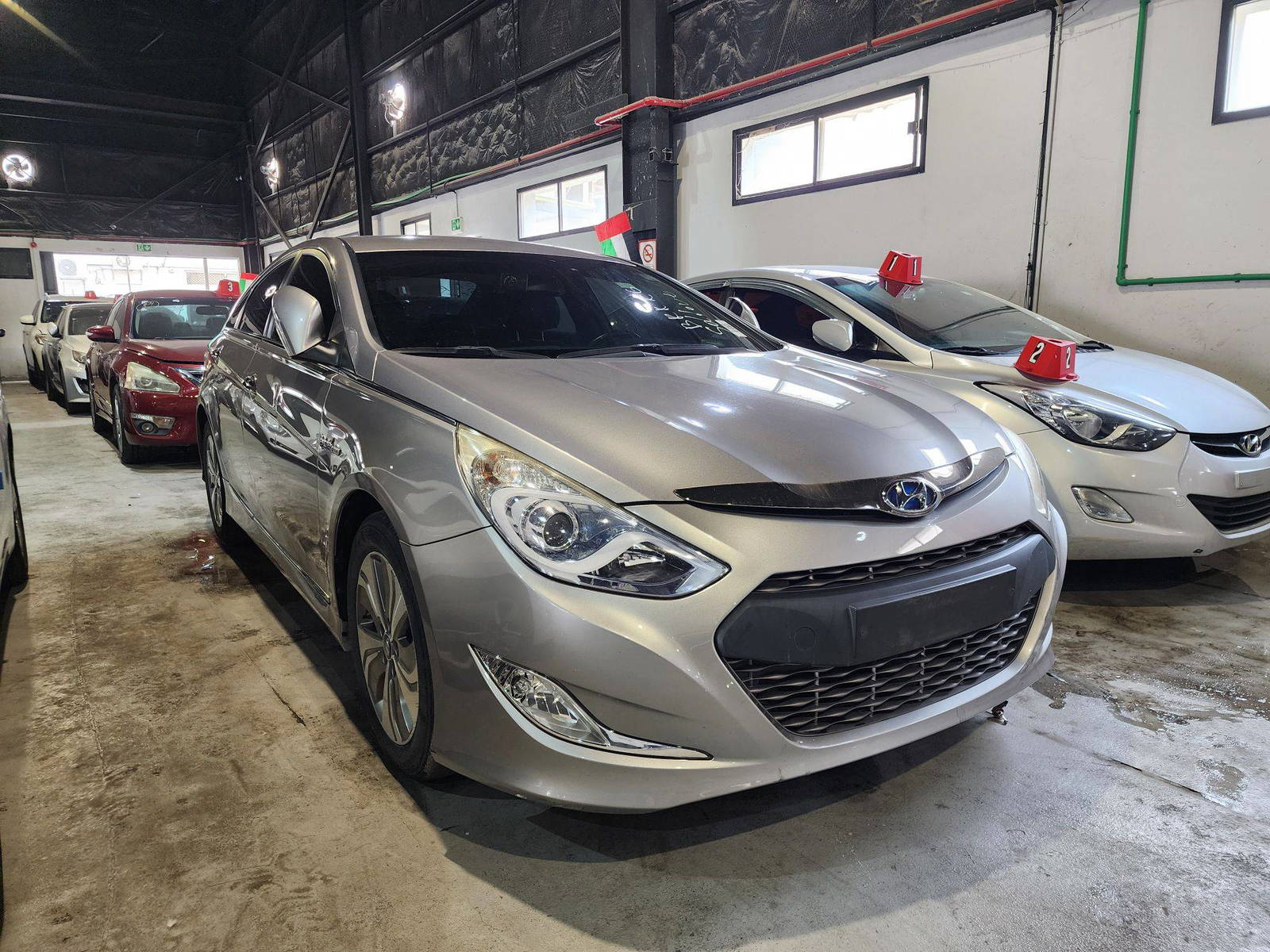 2014 HYUNDAI SONATA — 218181 KM — Lot 078830 — Al Quoz - Marhaba Auctions Used Cars - Image 3