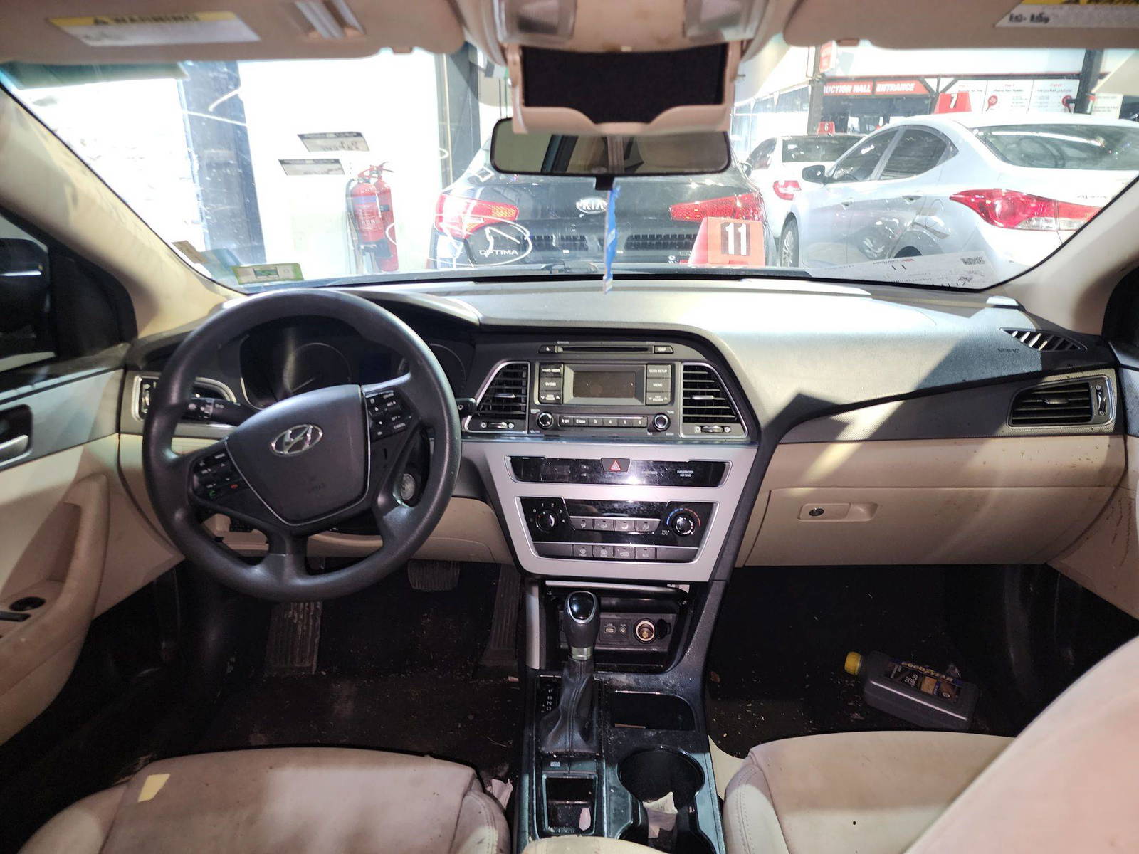 2017 HYUNDAI SONATA — 142960 Miles — Lot 6671299 — Al Quoz - Marhaba Auctions Used Cars - Image 8