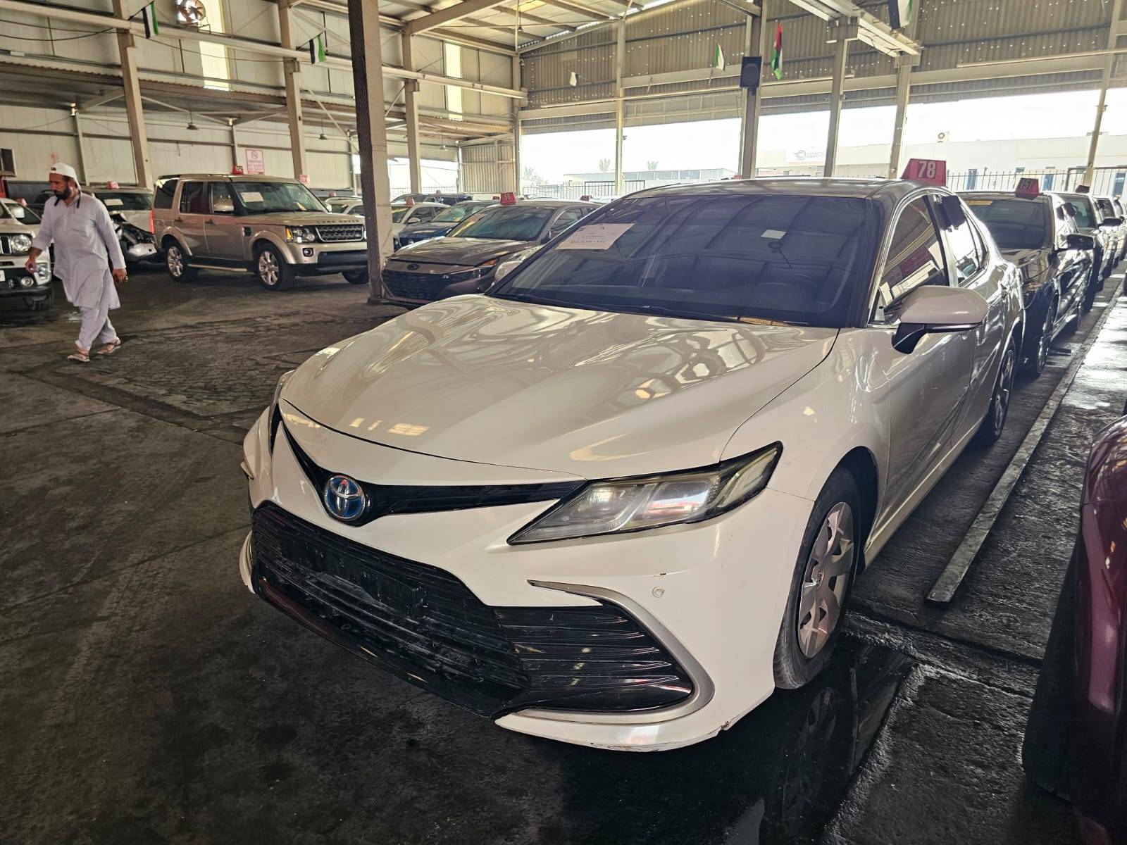 2021 TOYOTA CAMRY — 167462 KM — Lot 167462 — Main - Marhaba Auctions Used Cars - Image 2