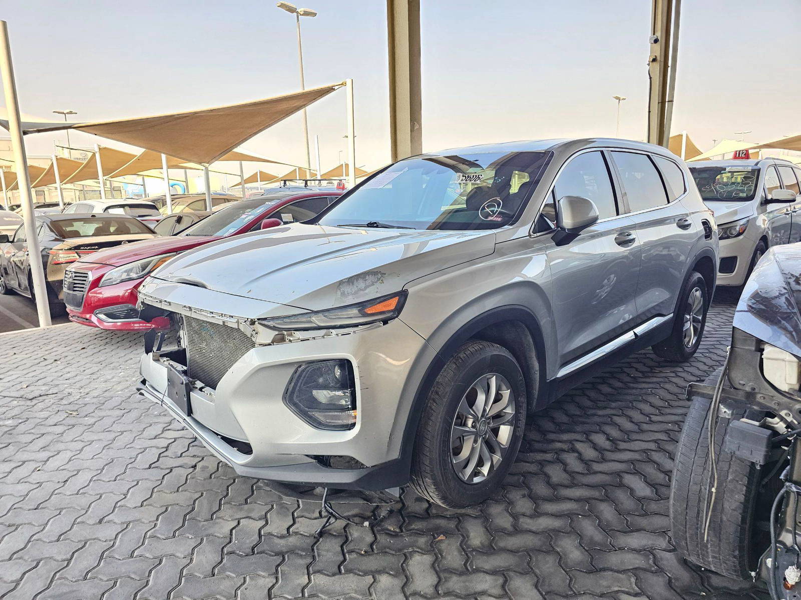 2019 HYUNDAI SANTA FE — 208948 Miles — Lot 2KH028519 — Souq - Marhaba Auctions Used Cars - Image 5