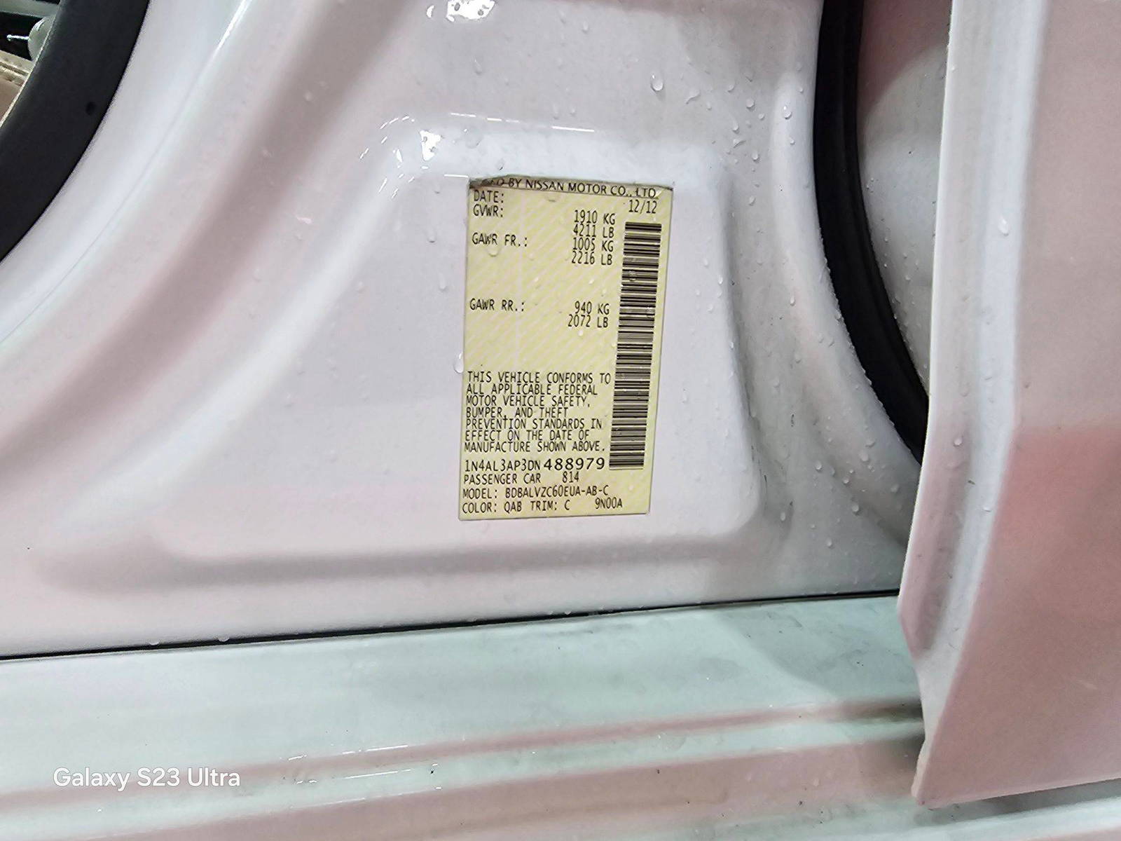 NISSAN ALTIMA 2013 - Marhaba Auction Used Cars - Image 9