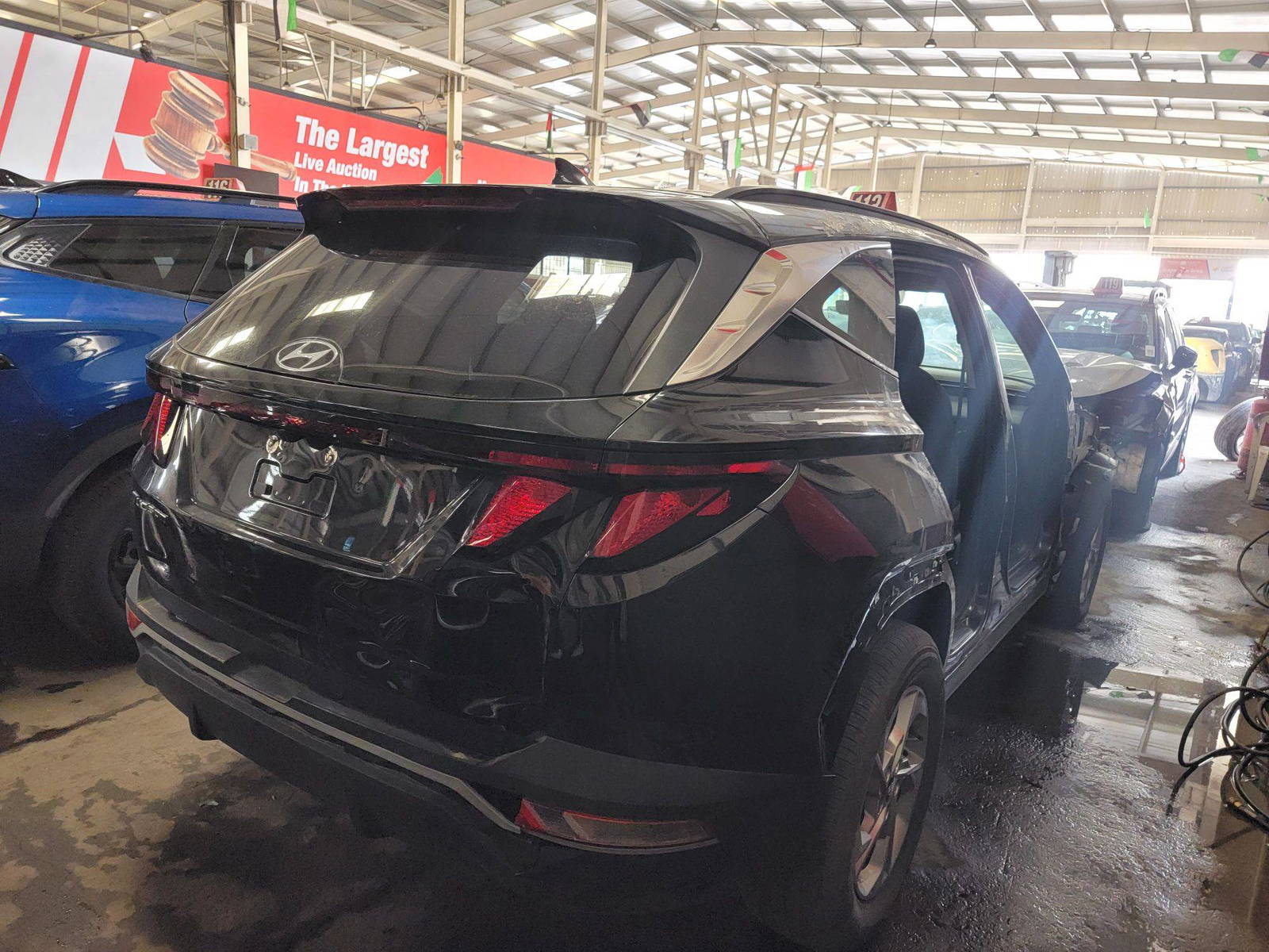 2024 HYUNDAI TUCSON — 6872 Miles — Lot KMU329170 — Main - Marhaba Auctions Used Cars - Image 4
